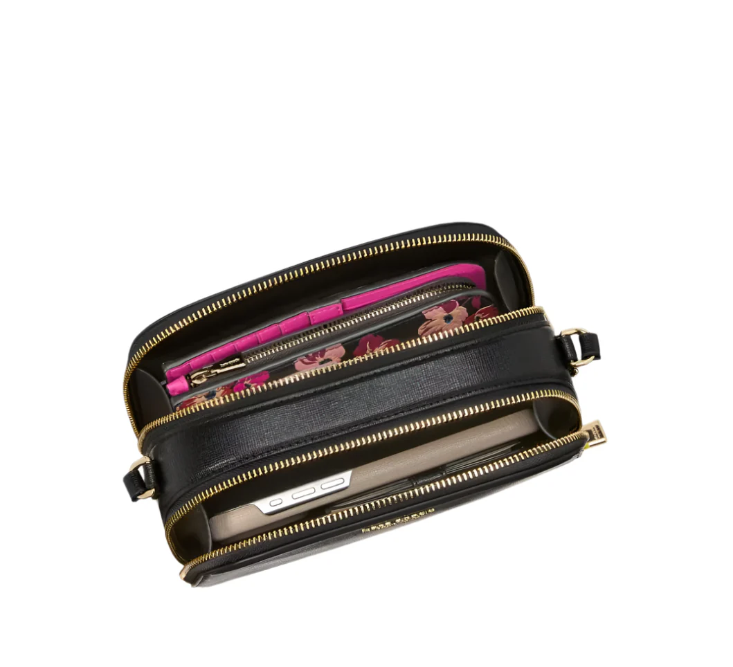 Kate Spade Devin Double Zip Dome Crossbody Handbag - Image 6