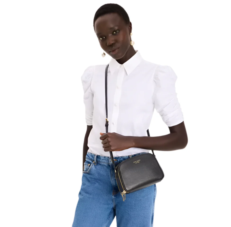 Kate Spade Devin Double Zip Dome Crossbody Handbag - Image 7
