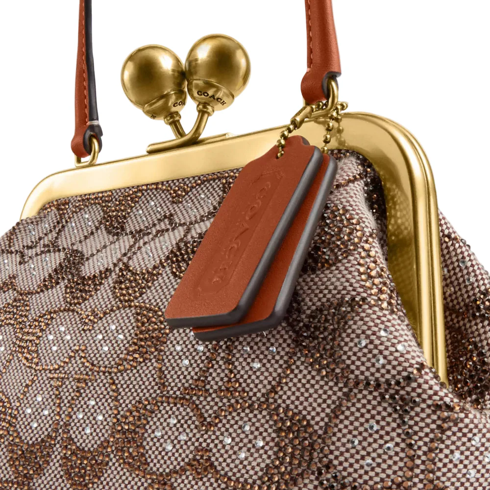 Coach Kisslock Frame Handbag - Image 5