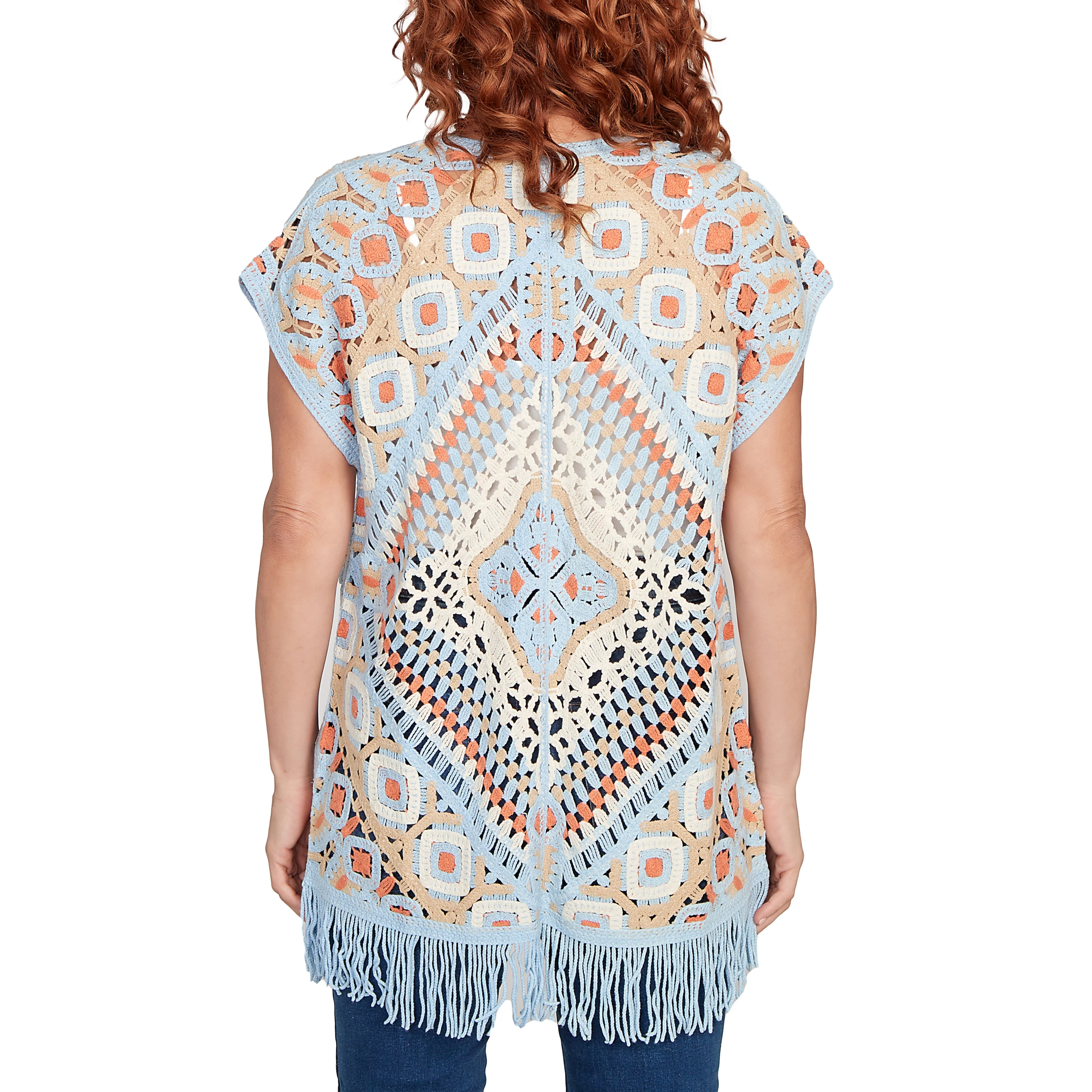Ruby Rd. Womens Crochet Cardigan - Image 3