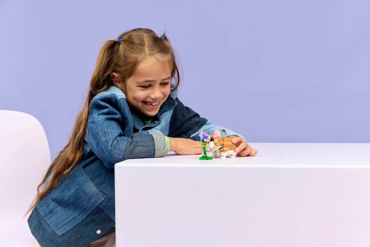 LEGO Creator 3-In-1 Cute Hamster With A Flower - Image 7