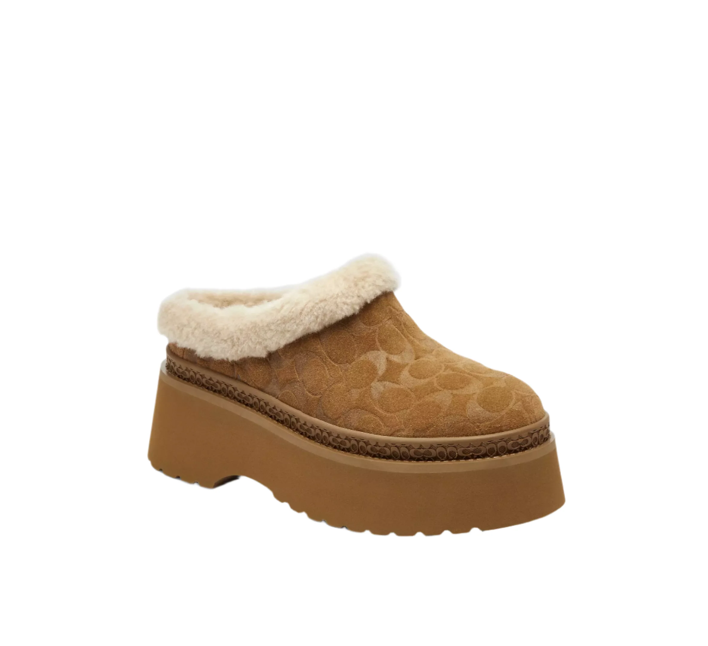 Coach Womens Cecelia Signature Suede Clogs - Image 2