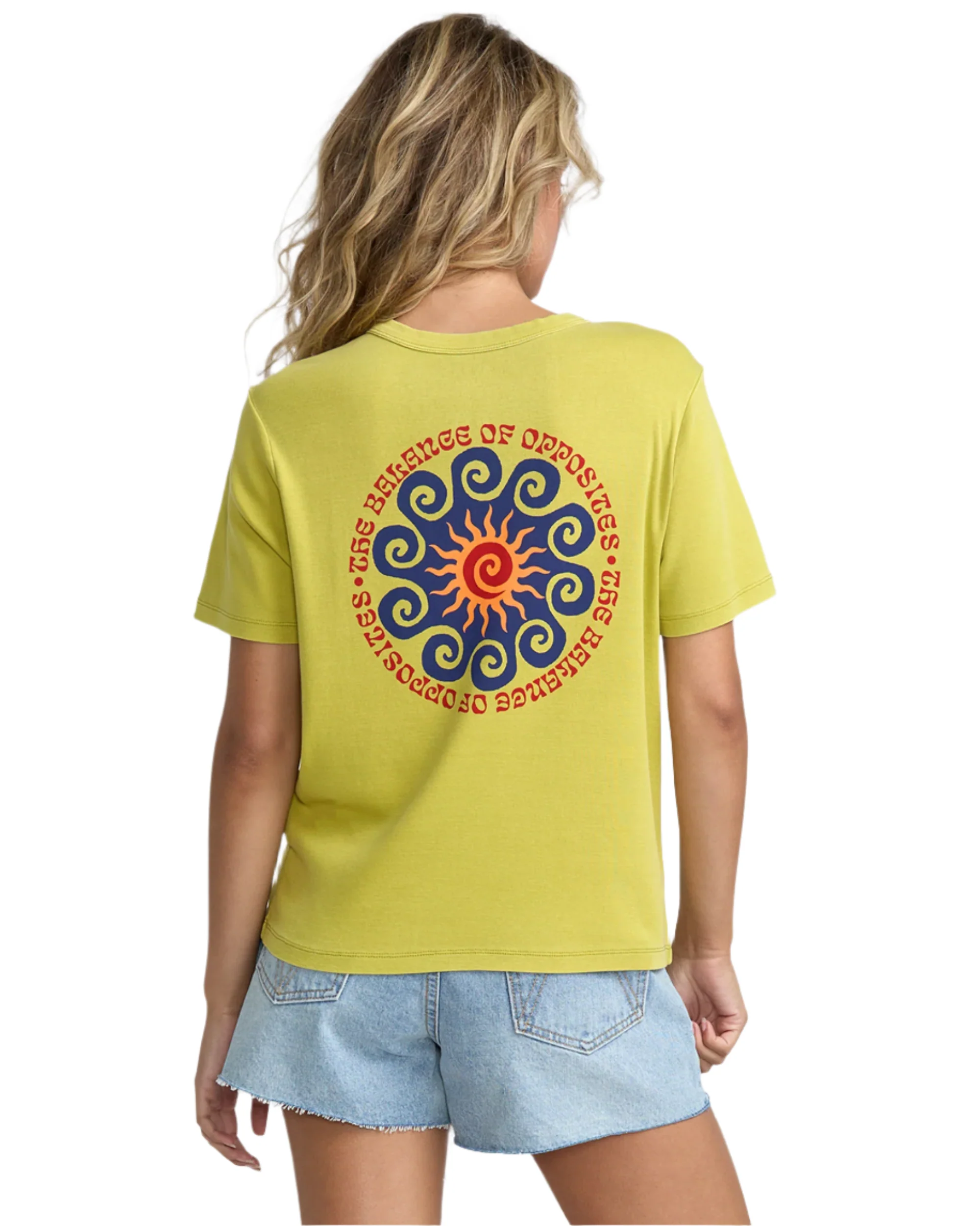 RVCA Womens Daily Short Sleeve T-Shirt - Image 2