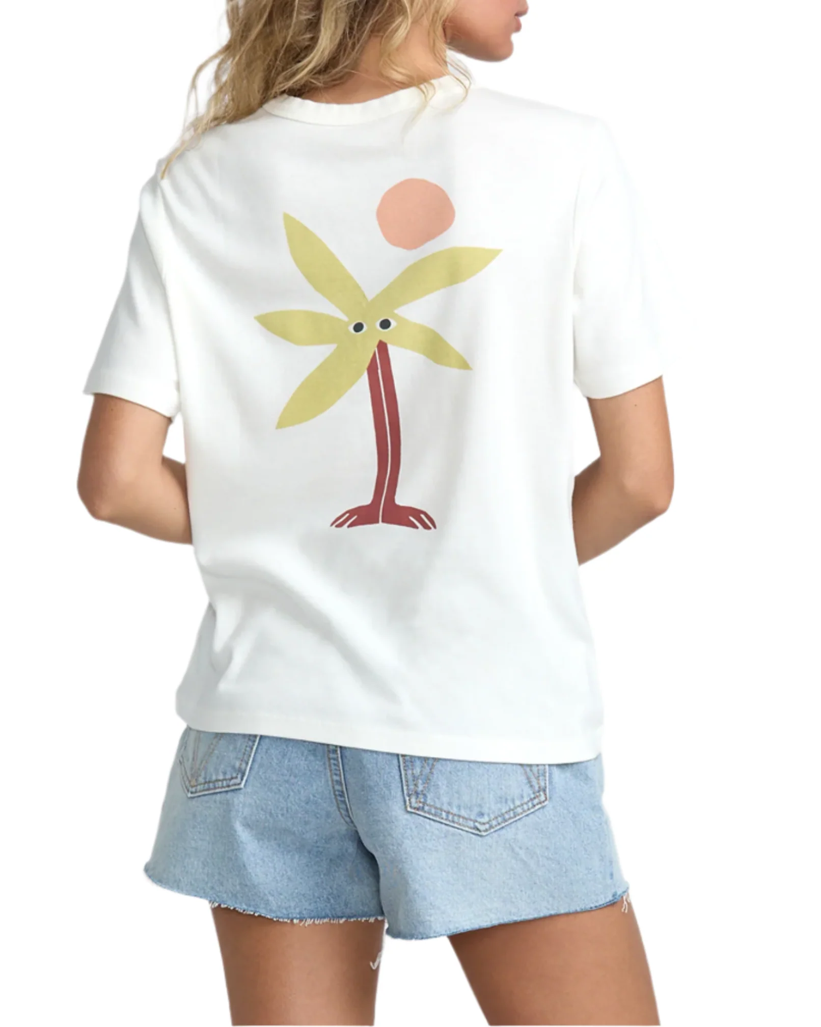 RVCA Womens Daily Short Sleeve T-Shirt - Image 3