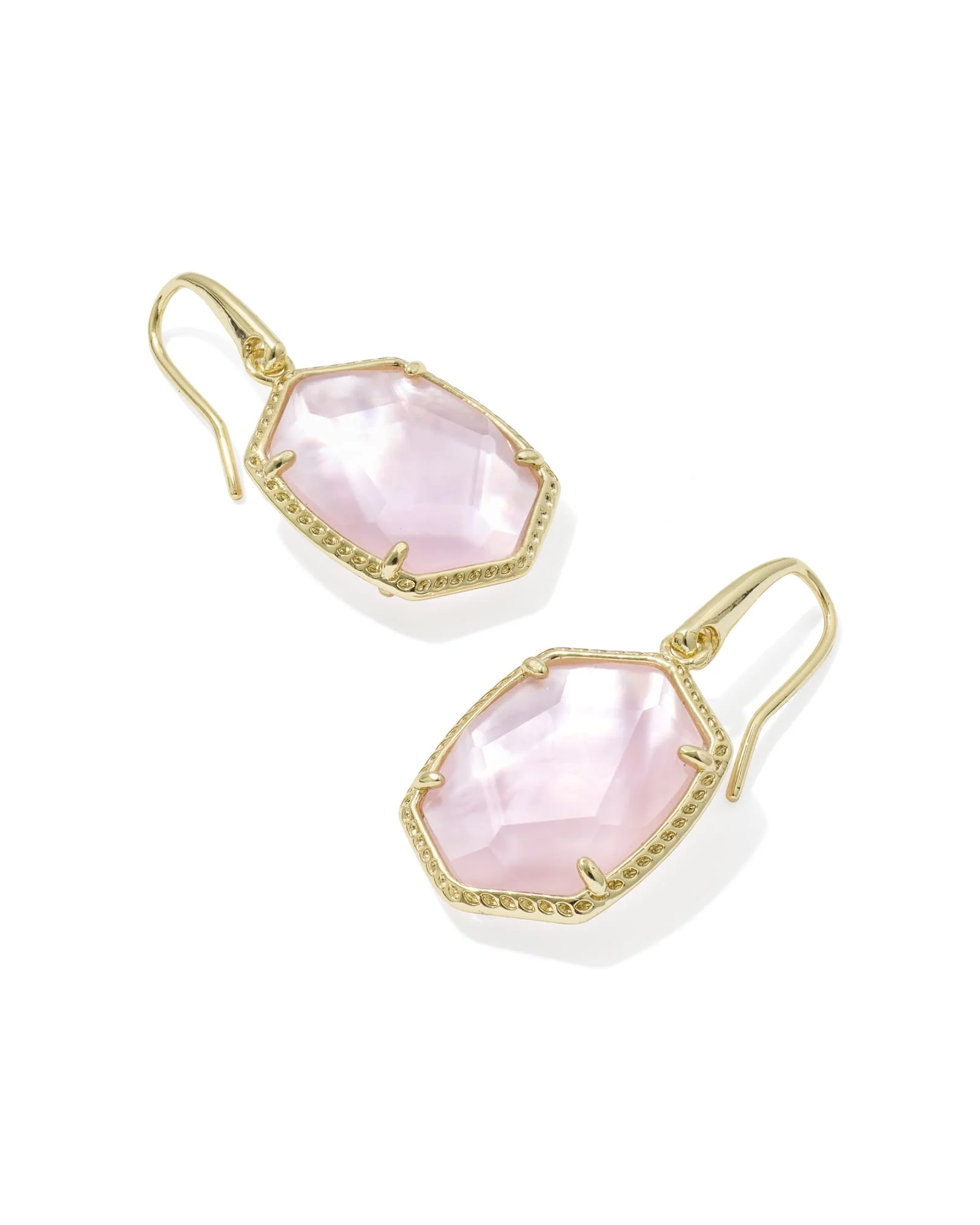 Kendra Scott Daphne Gold Frame Drop Earrings - Image 2