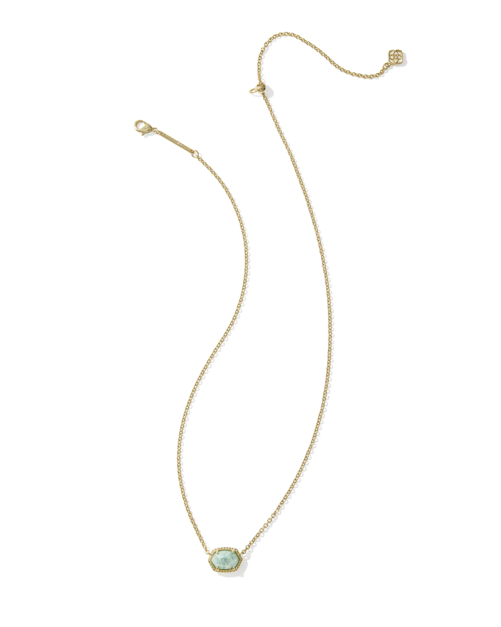 Kendra Scott Daphne Gold Frame Short Pendant Necklace - Image 2