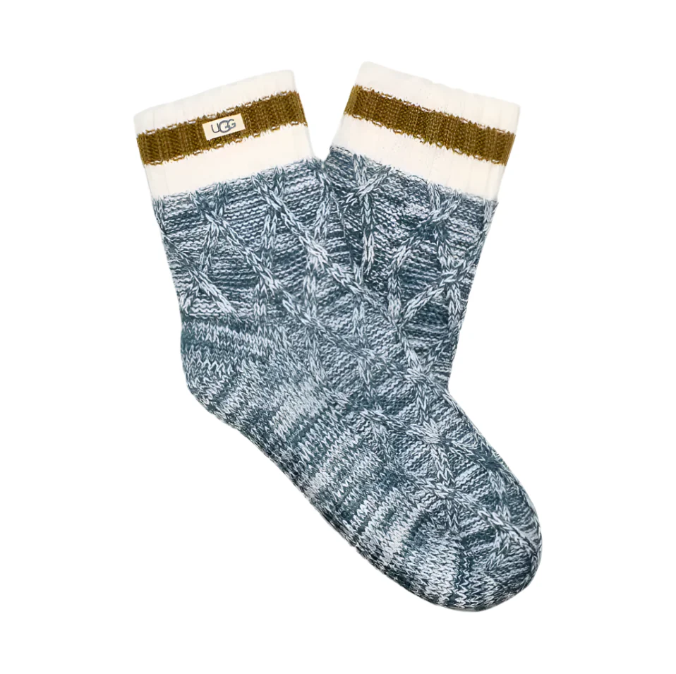 UGG Womens Deedee Fleece Lined Quarter Socks - Image 2
