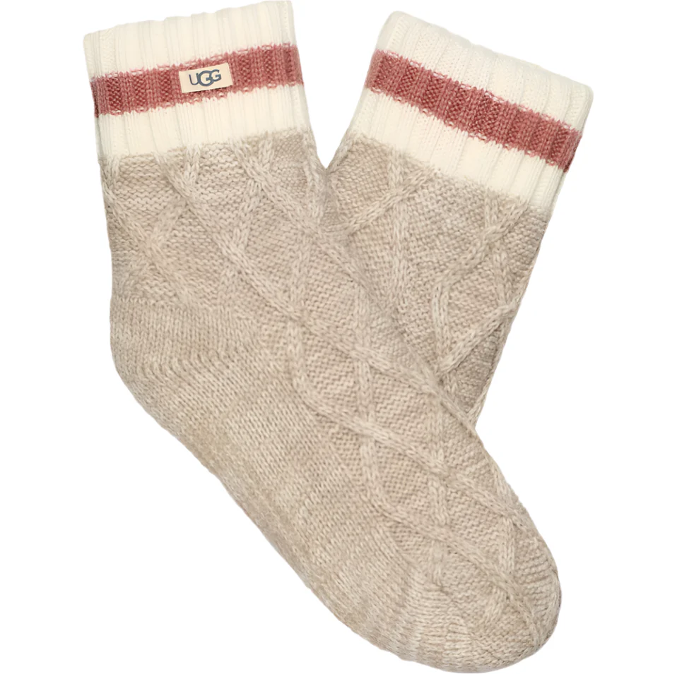 UGG Womens Deedee Fleece Lined Quarter Socks - Image 3
