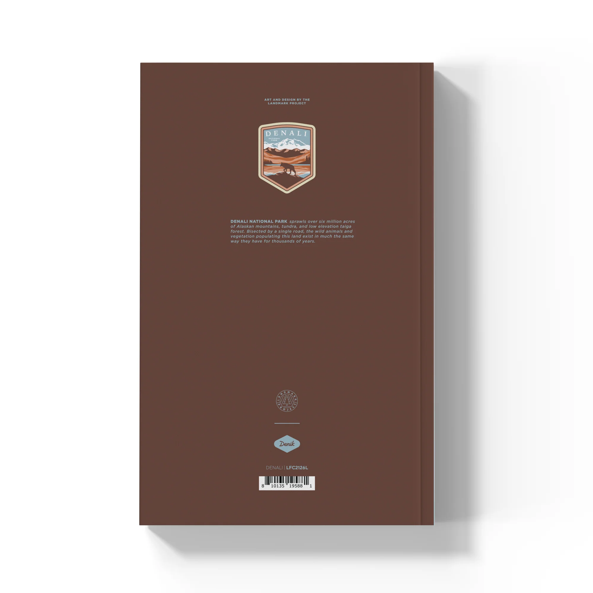 Denik Denali National Park Classic Layflat Notebook - Image 2