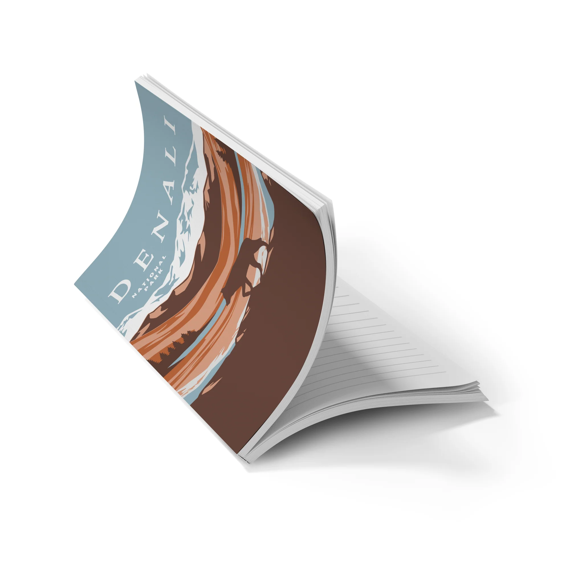 Denik Denali National Park Classic Layflat Notebook - Image 5