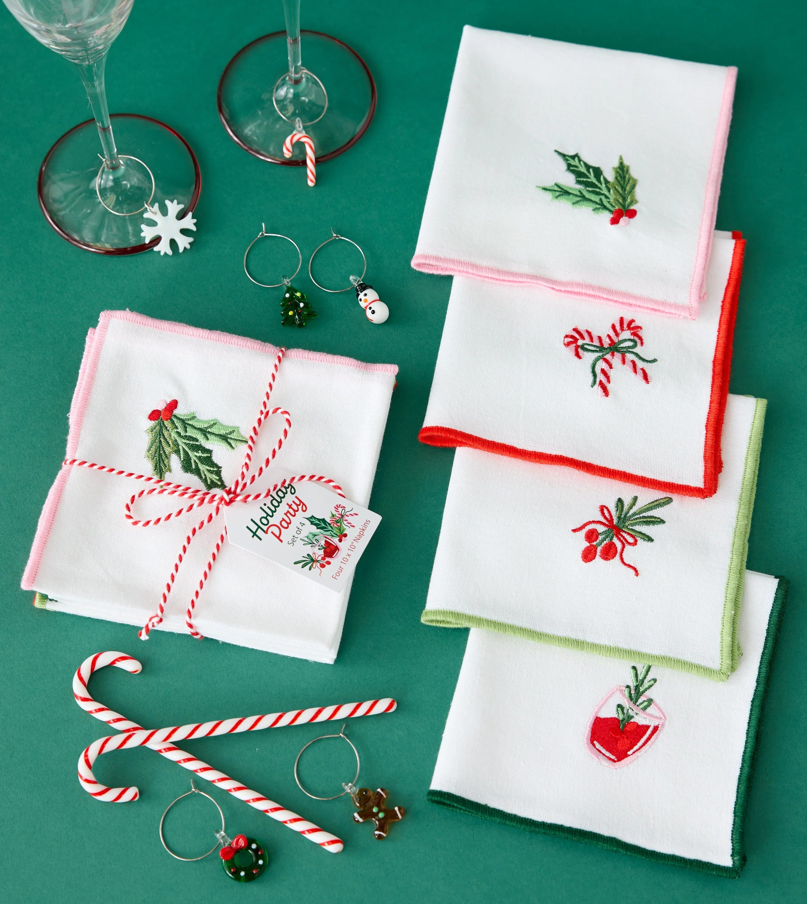 Design Imports Candy Cane Swizzle Stick - Set of 6 - Image 3
