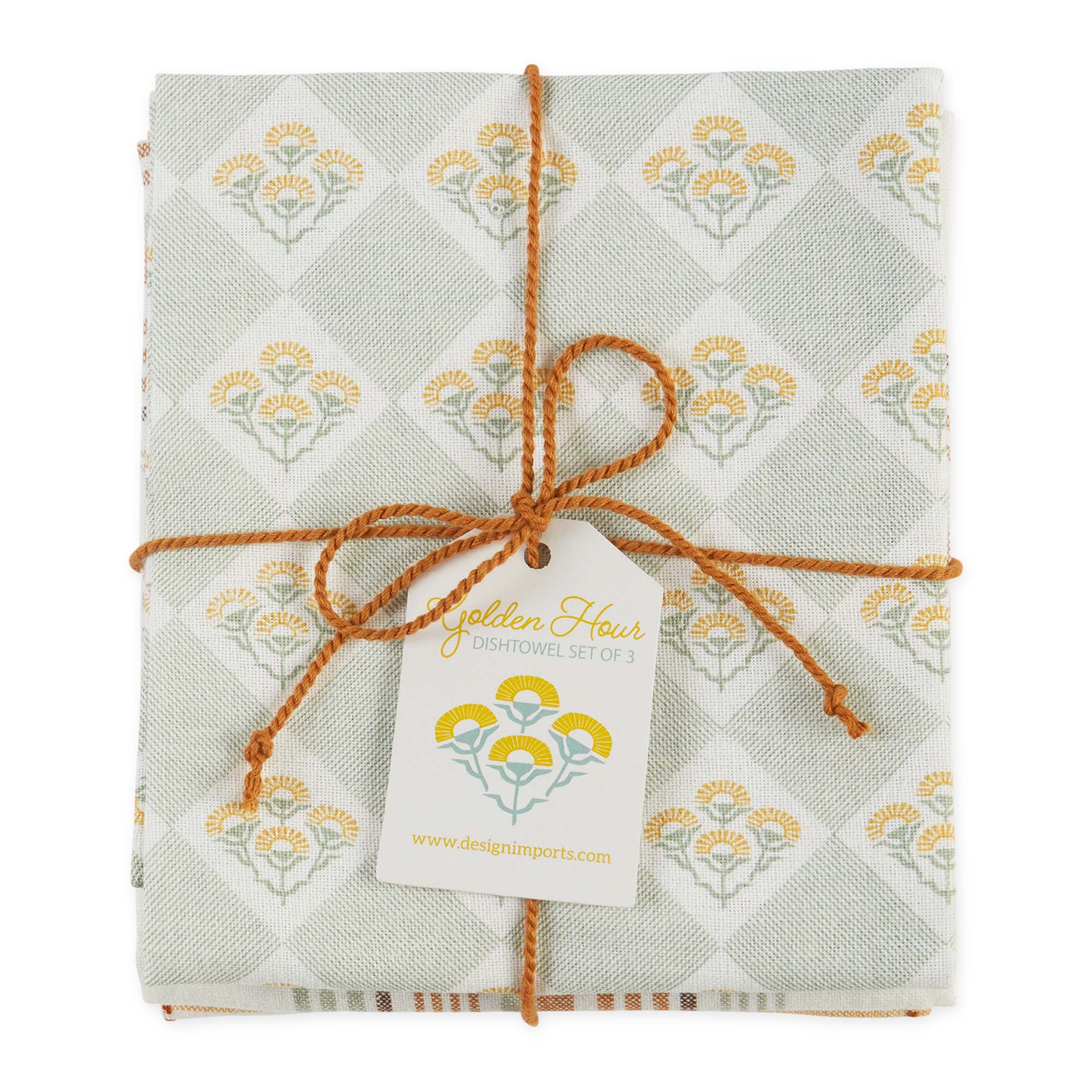 Design Imports Cozy Days Dishtowel - Set of 3 - Image 2