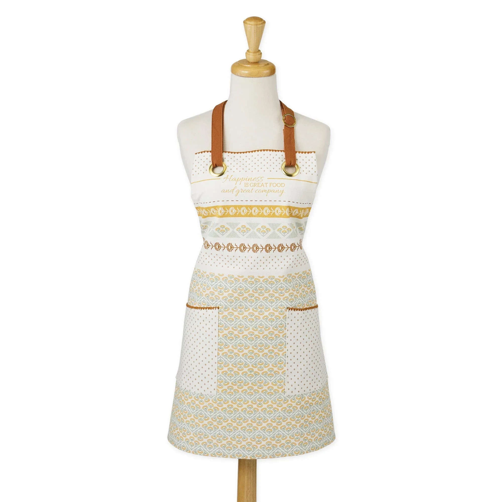 Design Imports Golden Gardens Pantry Apron