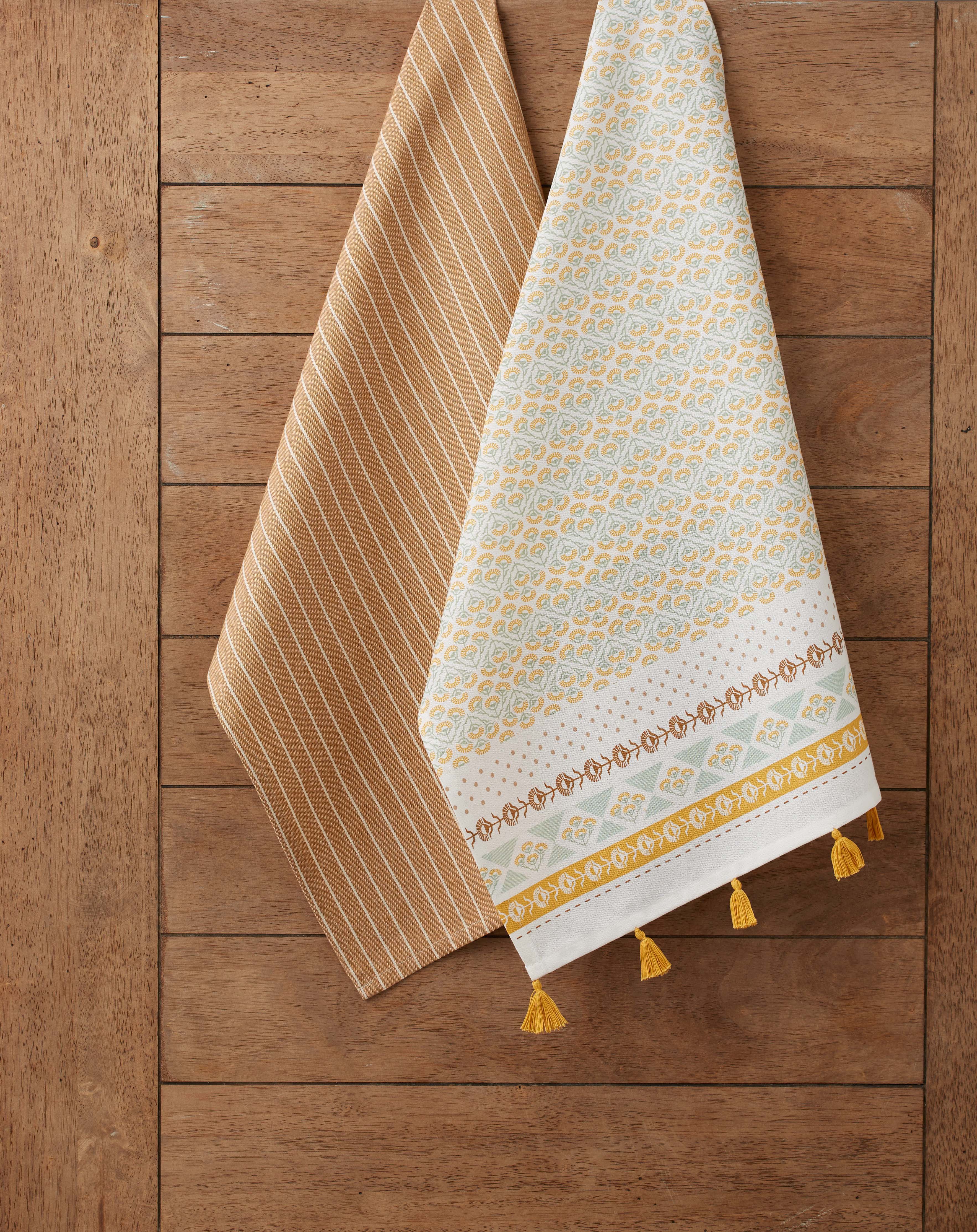Design Imports Golden Hour Dishtowel - Set of 2 - Image 2