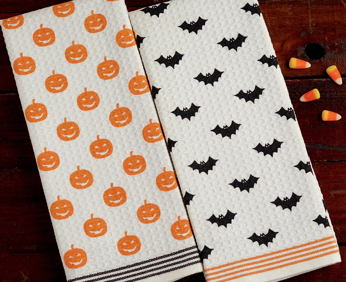 Design Imports Halloween Printed Dishtowels - Image 2