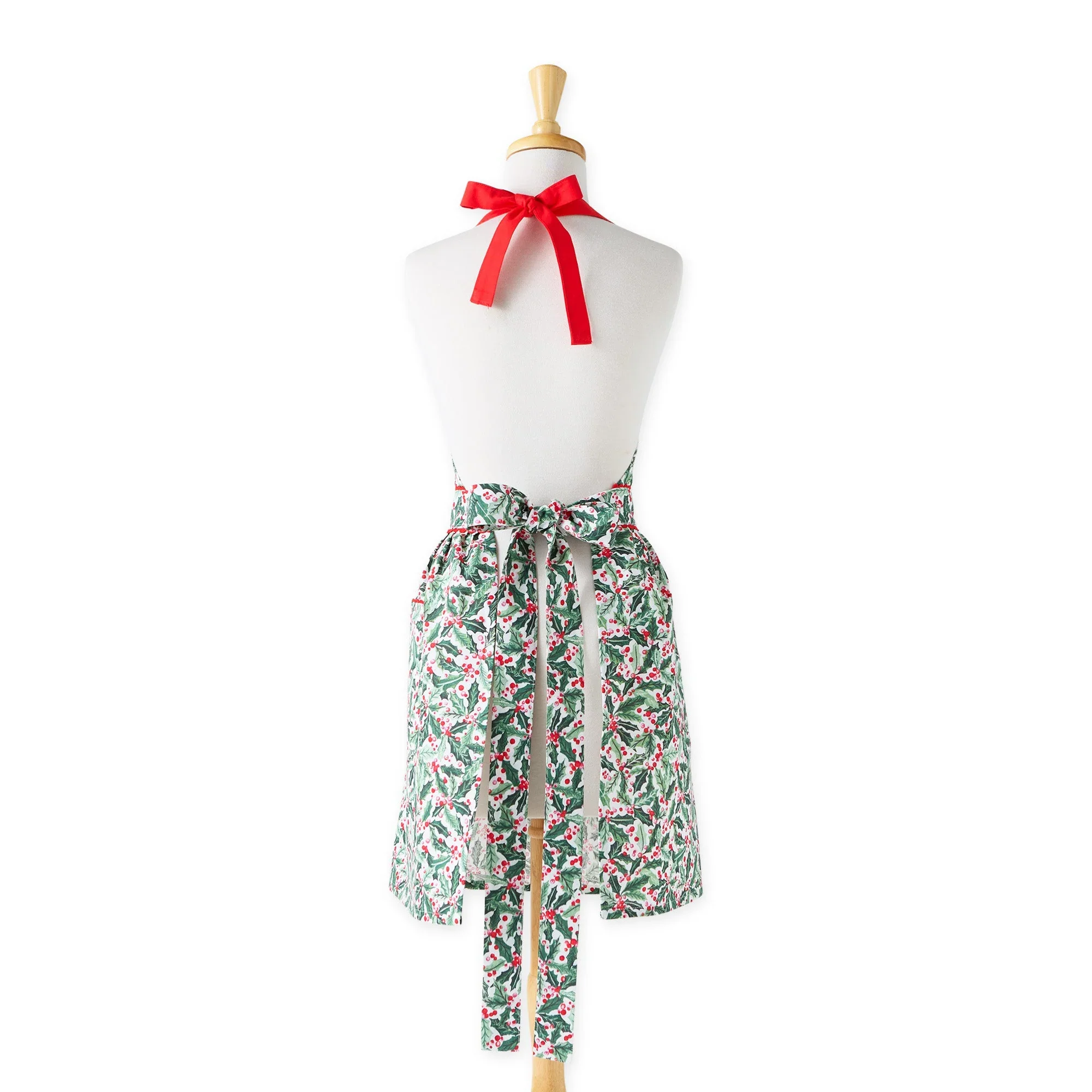 Design Imports Holly Jolly Printed Apron - Image 2