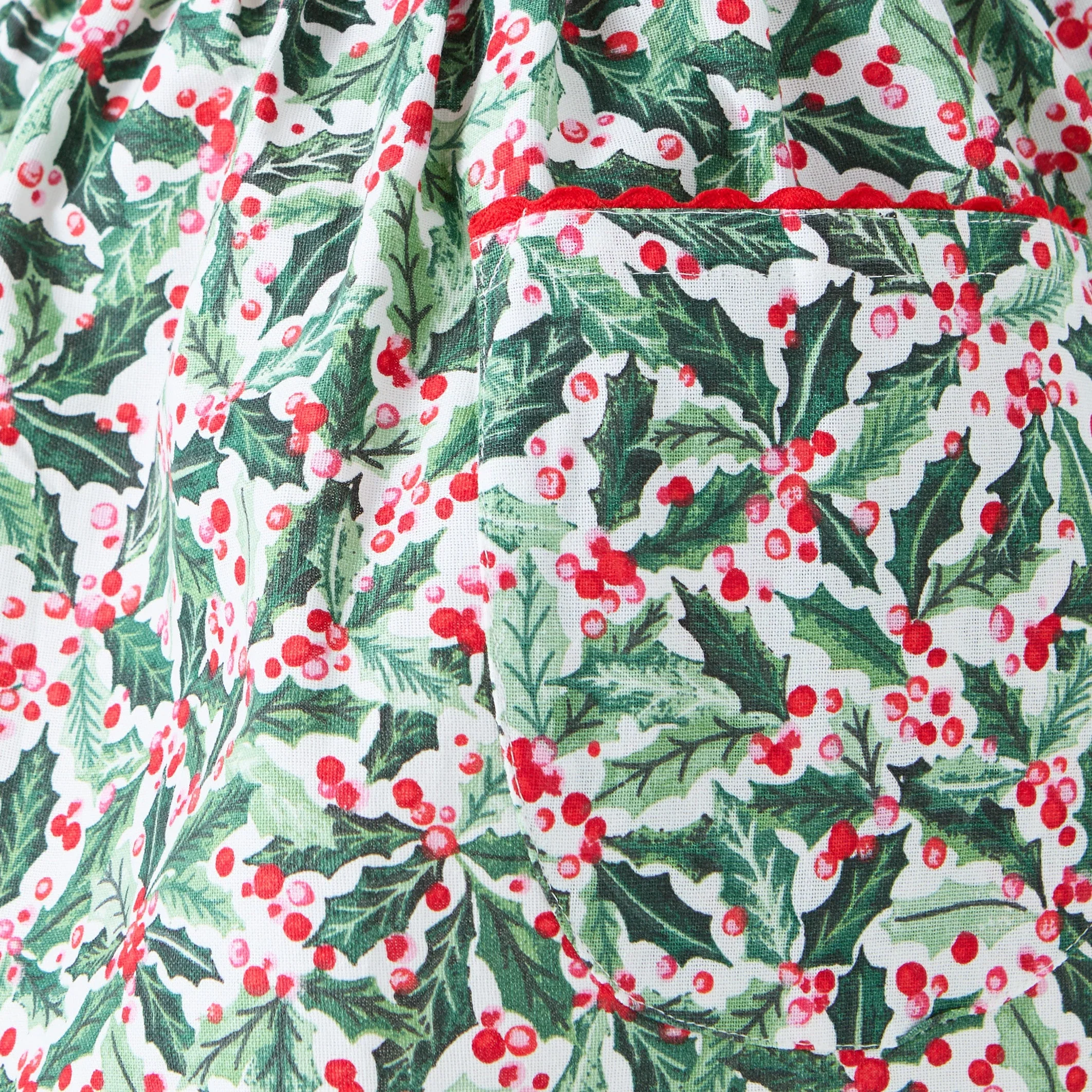 Design Imports Holly Jolly Printed Apron - Image 4