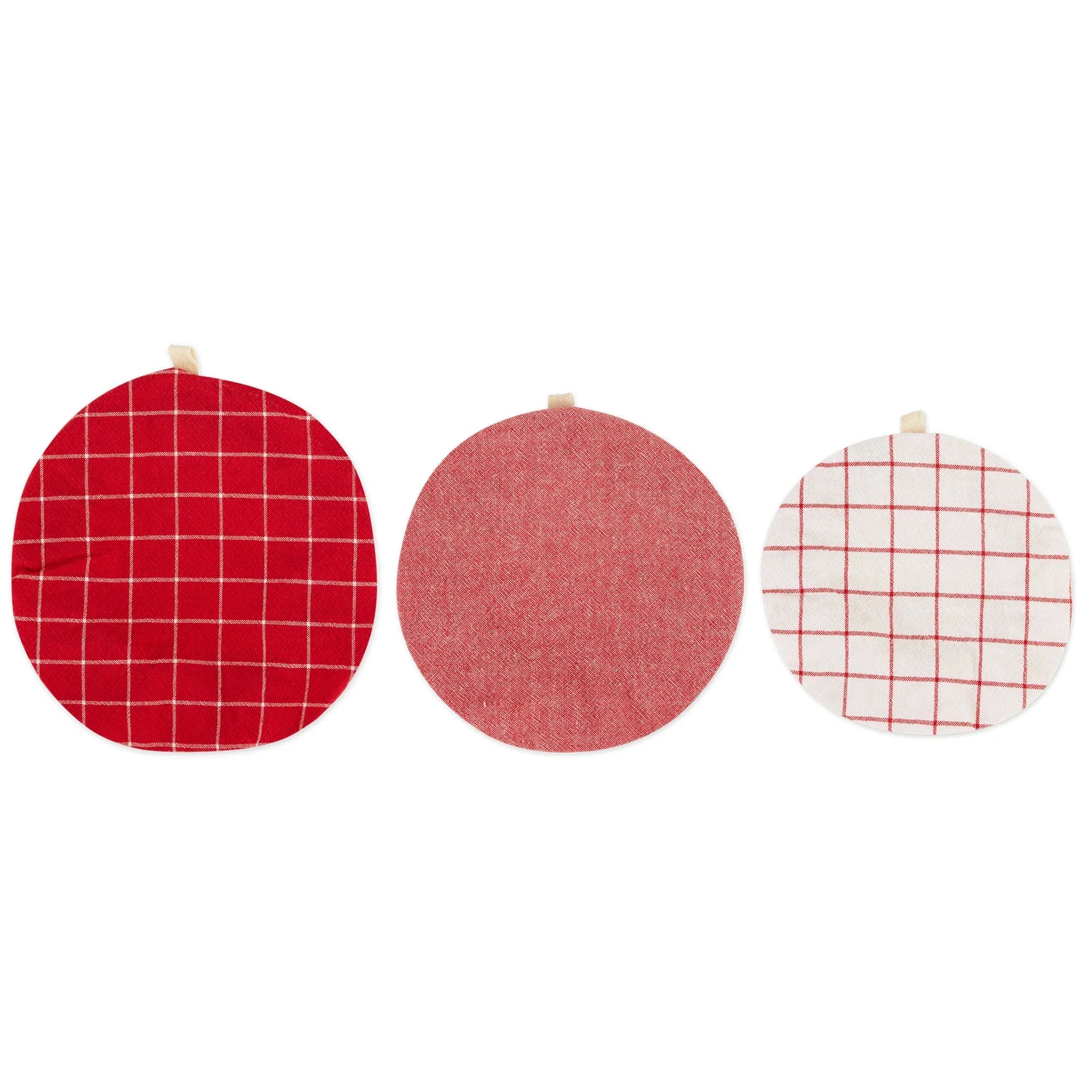 Design Imports Red Cider Dish Covers - Image 2
