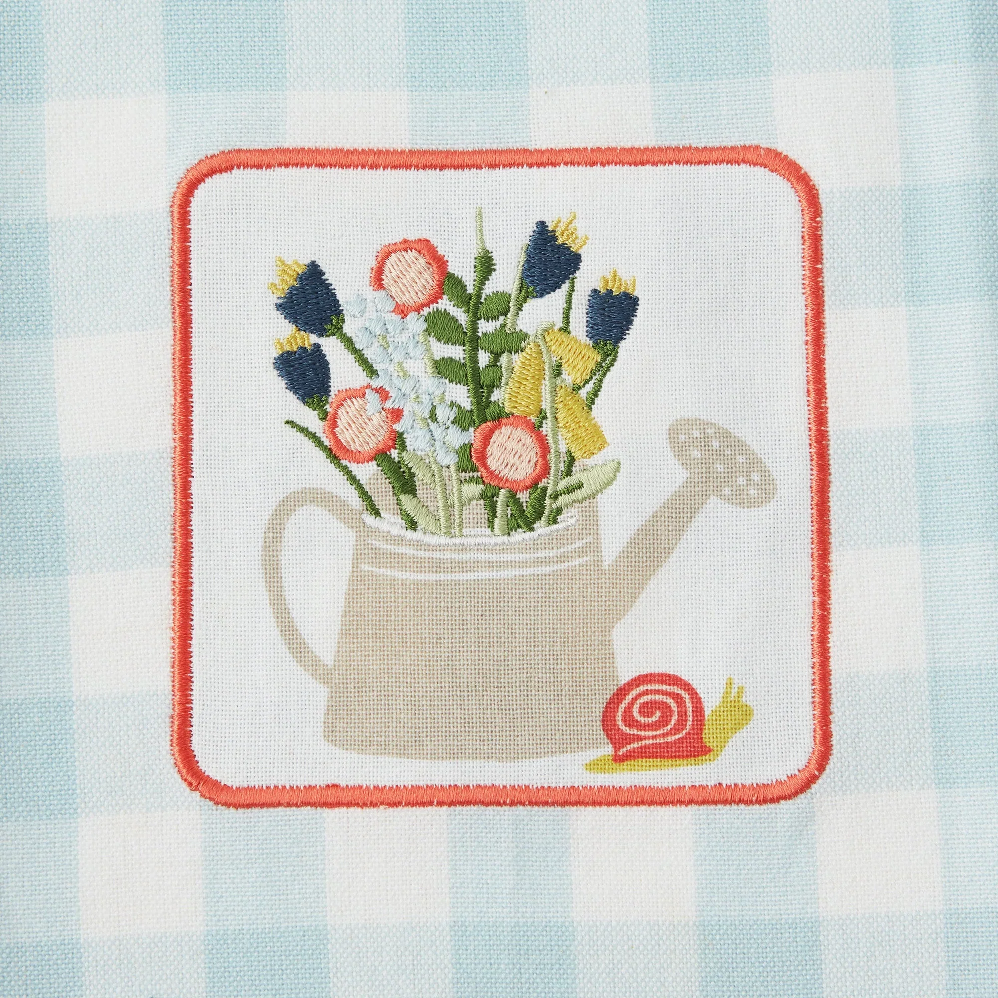 Design Imports Watering Can Embellished Dishtowel - Image 3