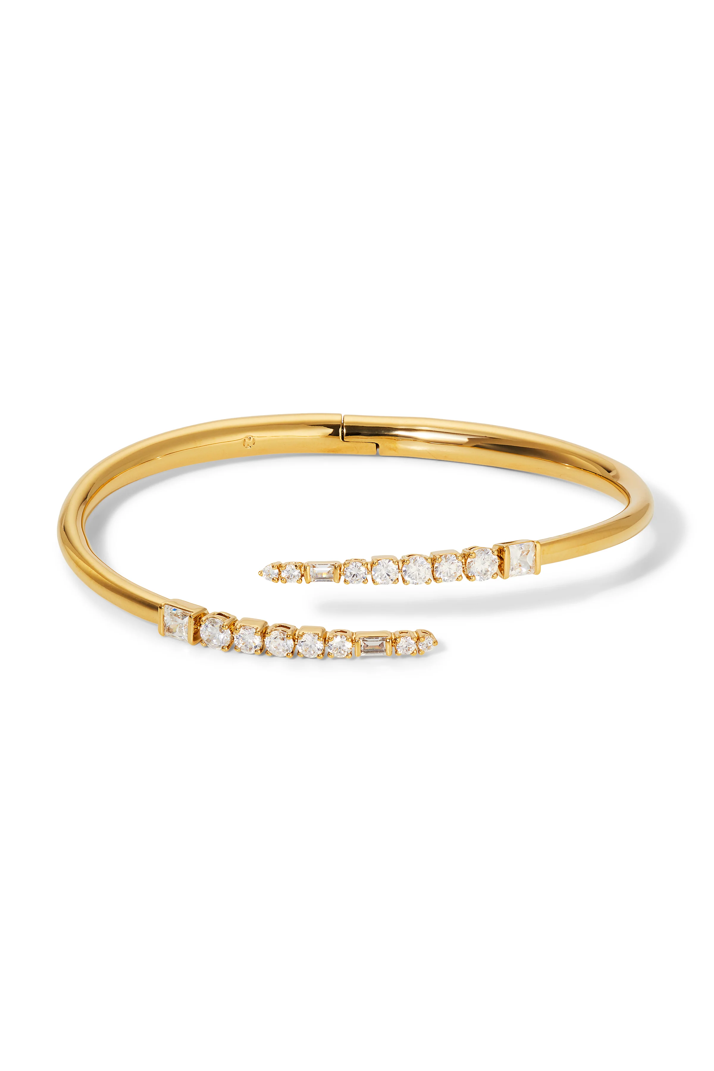 Nadri Delphine Bypass Cuff Bracelet