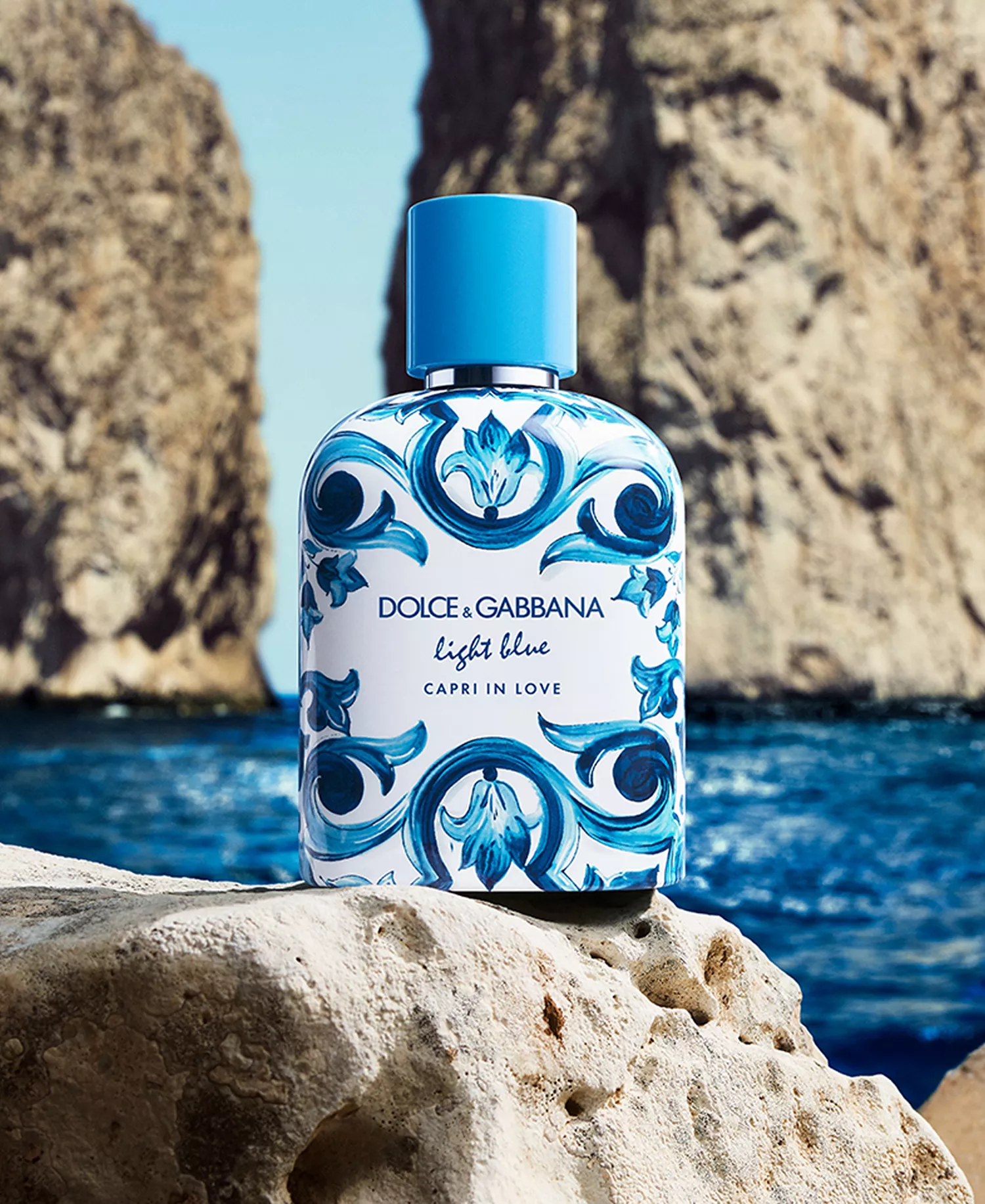 Dolce & Gabbana Light Blue Capri In Love Pour Homme Eau De Parfum Spray - 1.7 oz. - Image 3