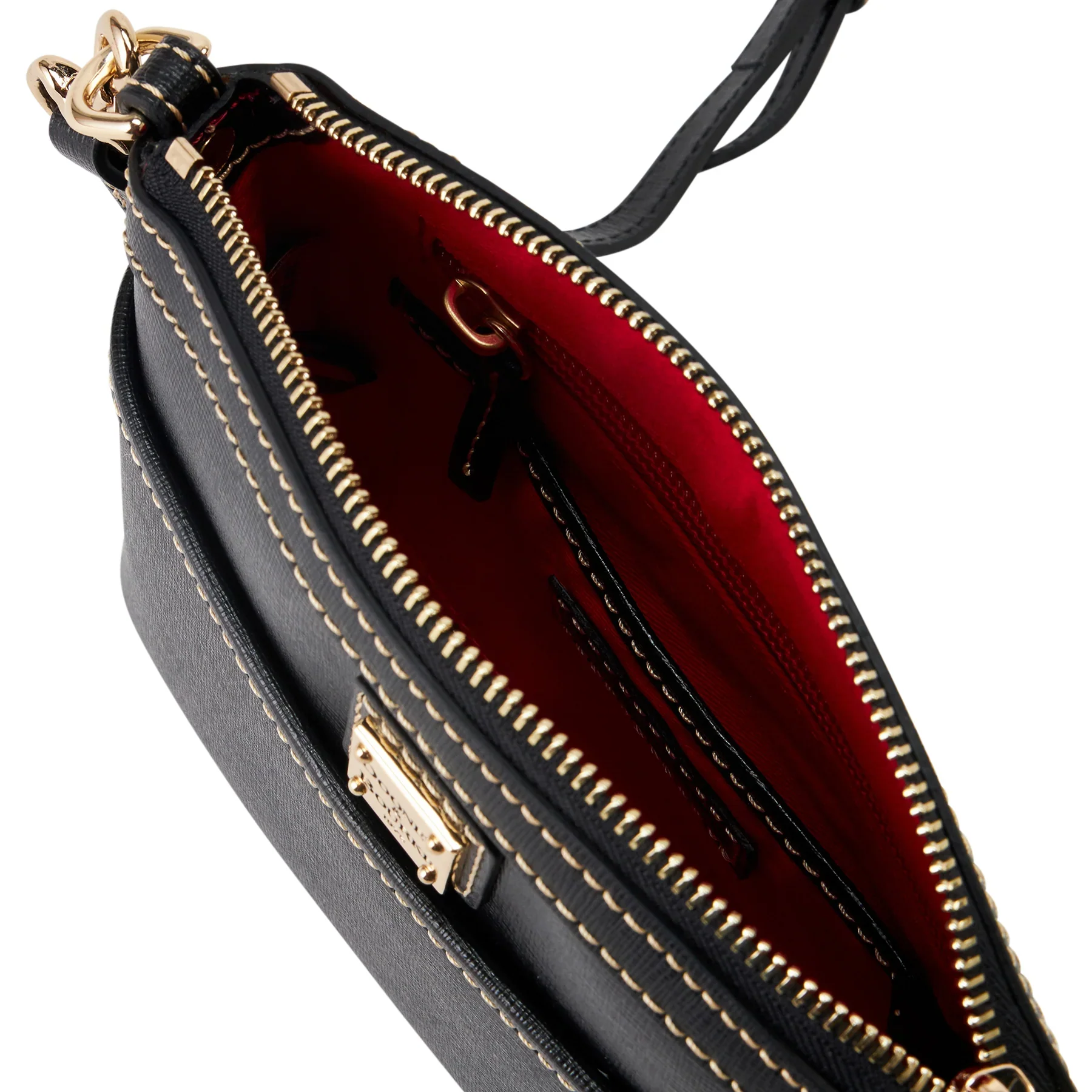 Dooney & Bourke Saffiano Domed Crossbody Handbag - Image 3