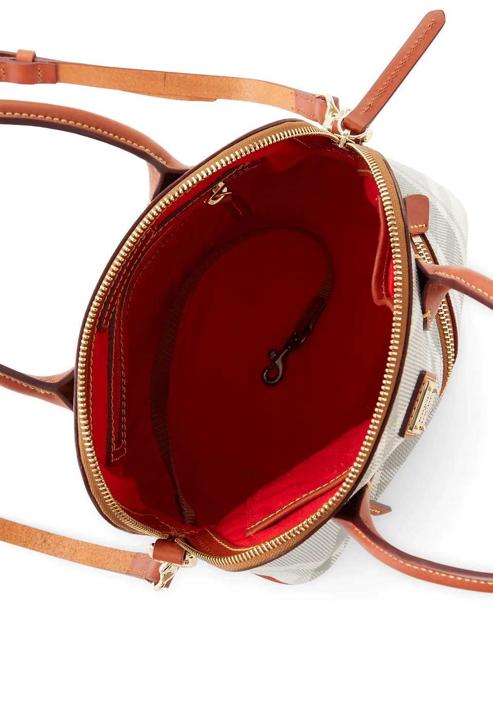 Dooney & Bourke Domed Satchel Handbag - Image 4