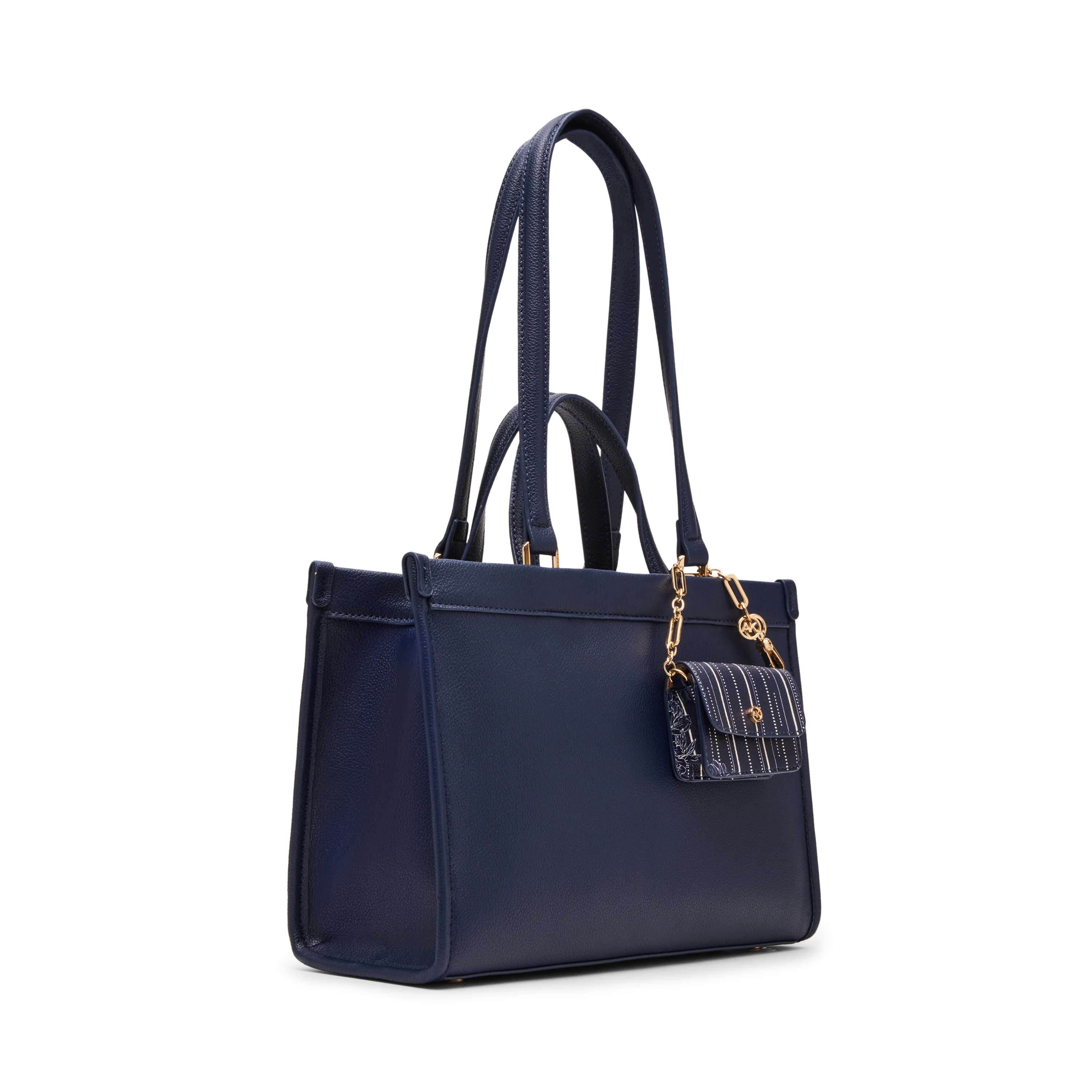 Anne Klein Double Handle Bonded Tote Handbag - Image 3