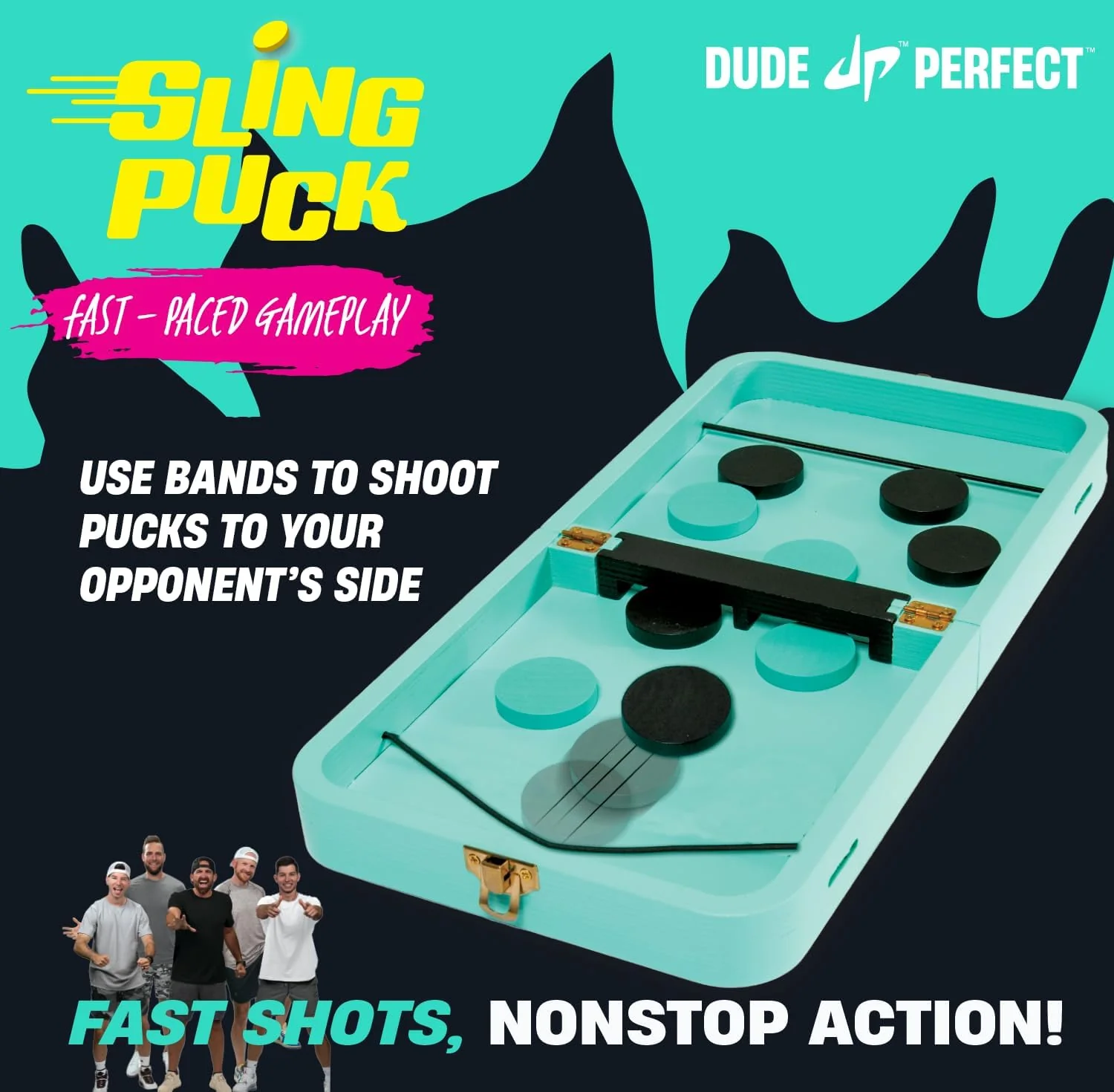 Dude Perfect Sling Puck Foldable Board Set - Image 6