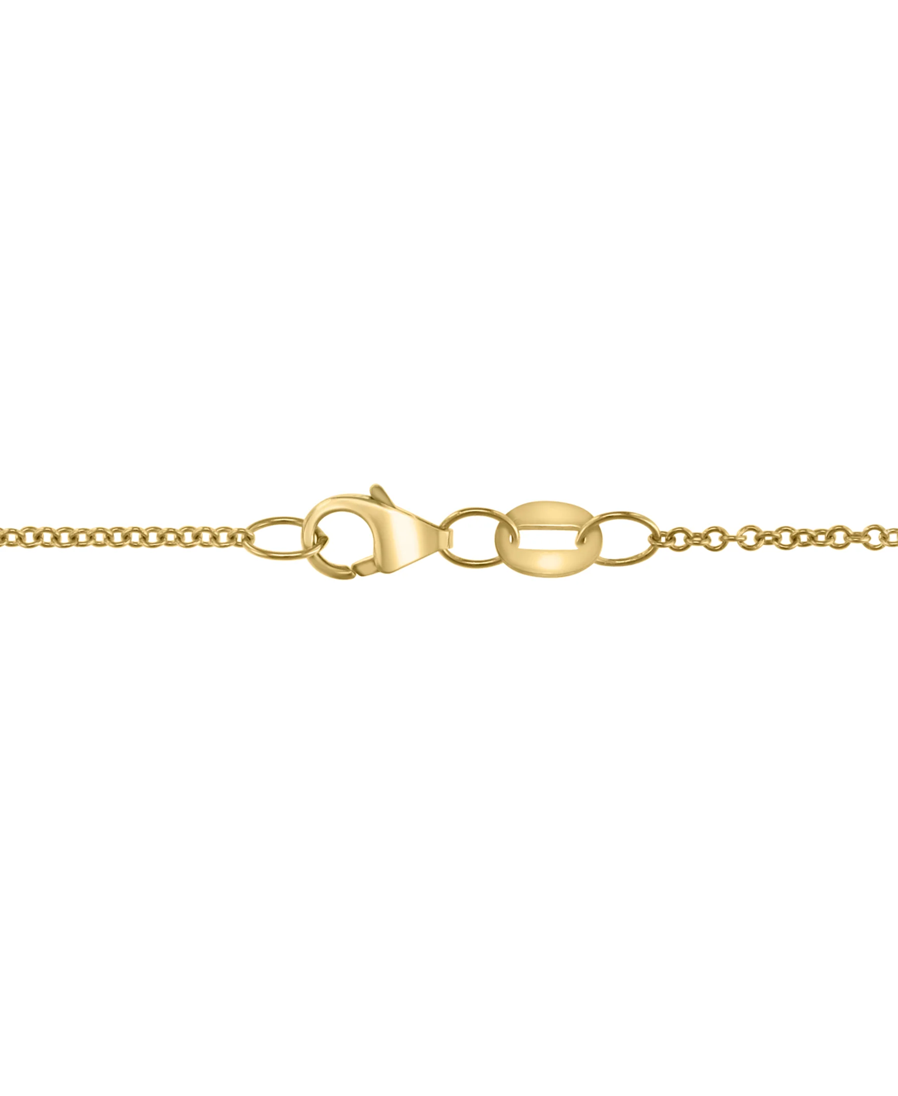 Effy 14K Yellow Gold Diamond & Natural Jade Pendant Necklace - Image 2