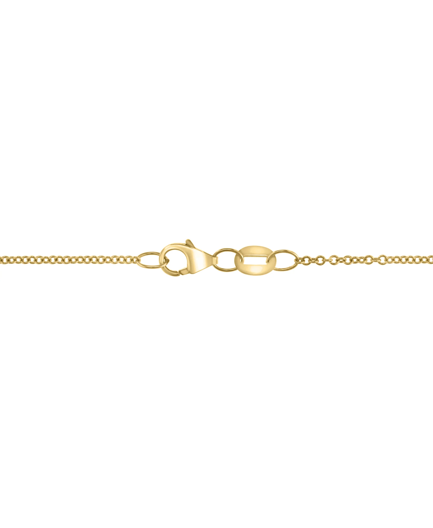 Effy 14K Yellow Gold Diamond Dog Tag Pendant Necklace - Image 3