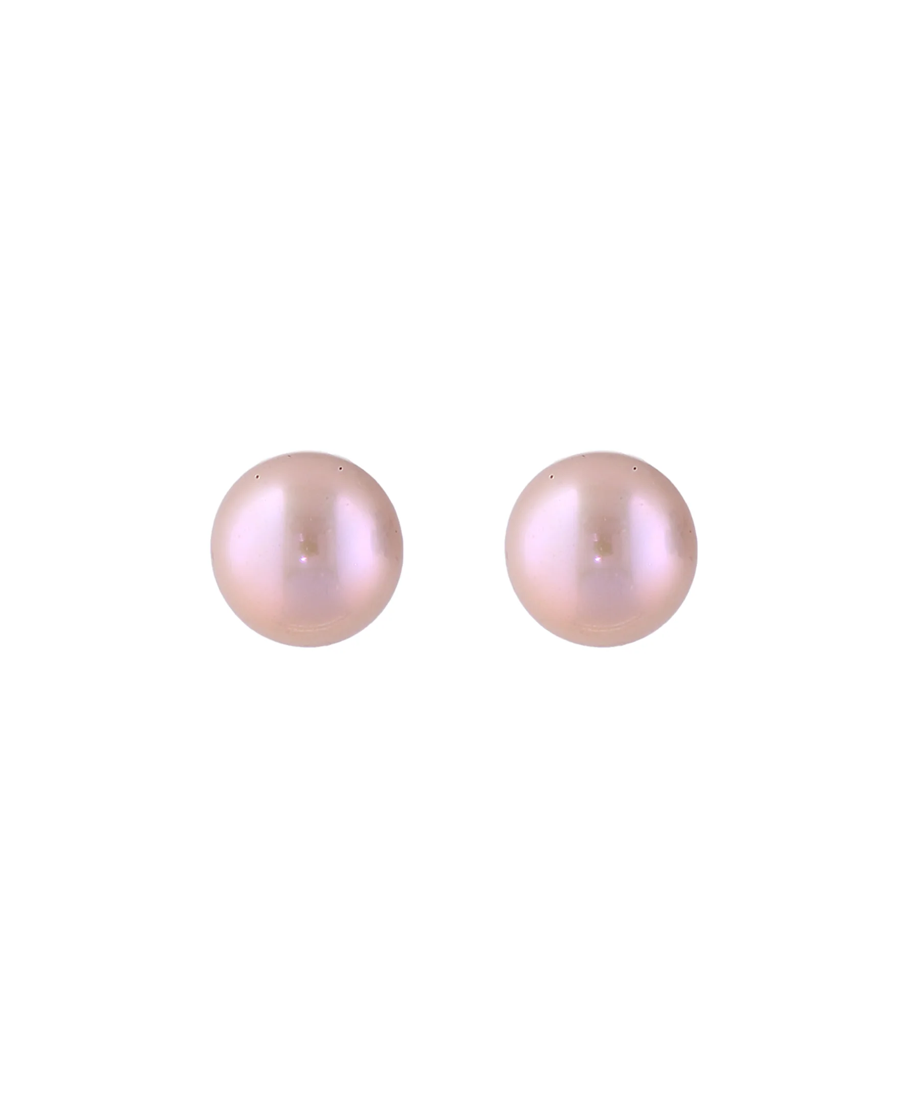 Effy 925 Sterling Silver Fresh Water Pink Pearl Earrings