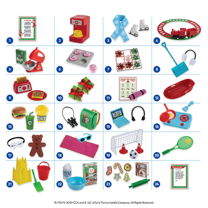 The Elf on the Shelf Polar Props 24-Day Ultimate Elf Ideas Kit - Image 10