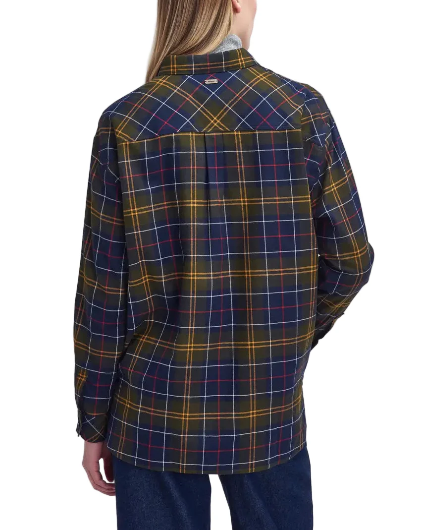 Barbour Womens Elishaw Relaxed Long Sleeve Shirt - Image 3