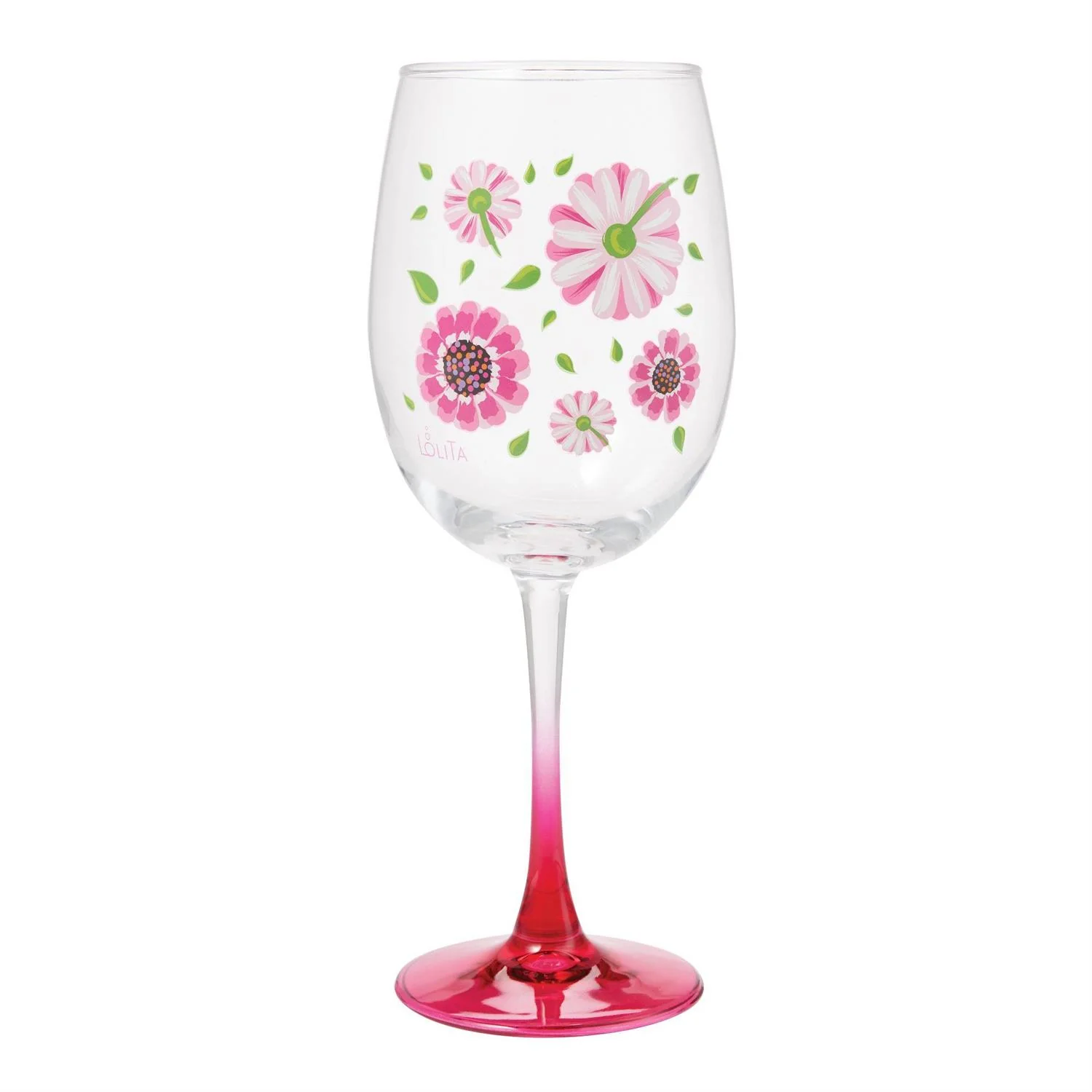 Enesco Lolita Celebrations Oops A Daisy Wine Glass
