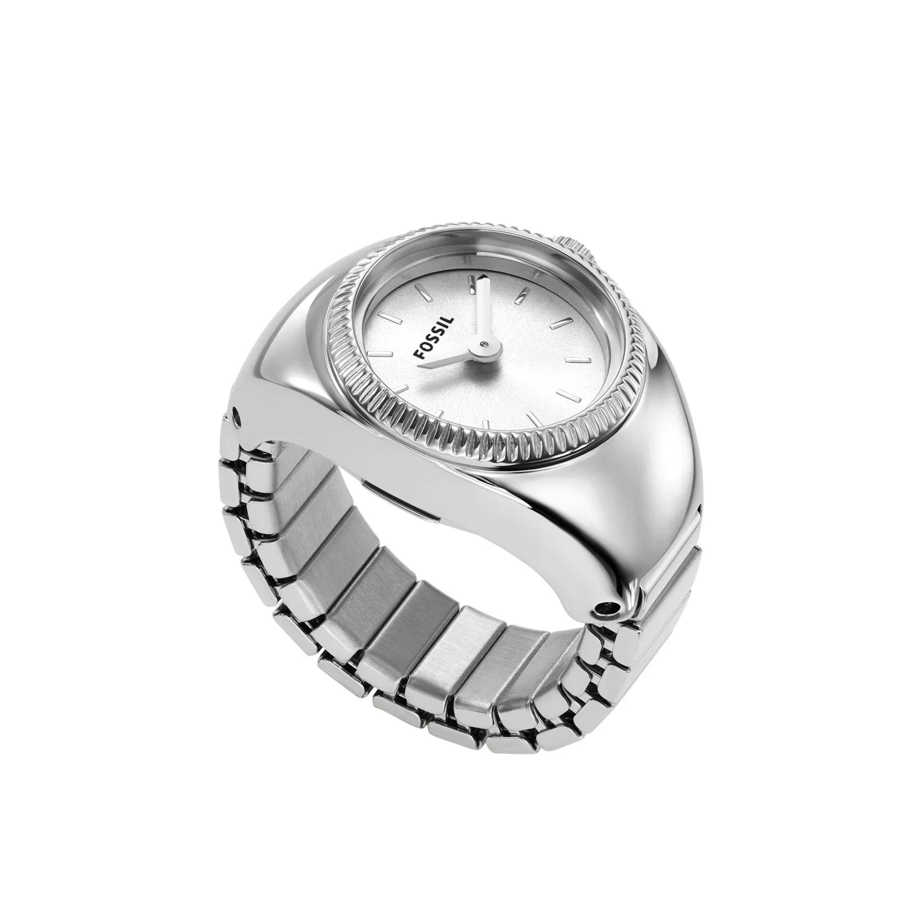 Fossil Womens Watch Ring with Two-Hand Analog Display - Image 2