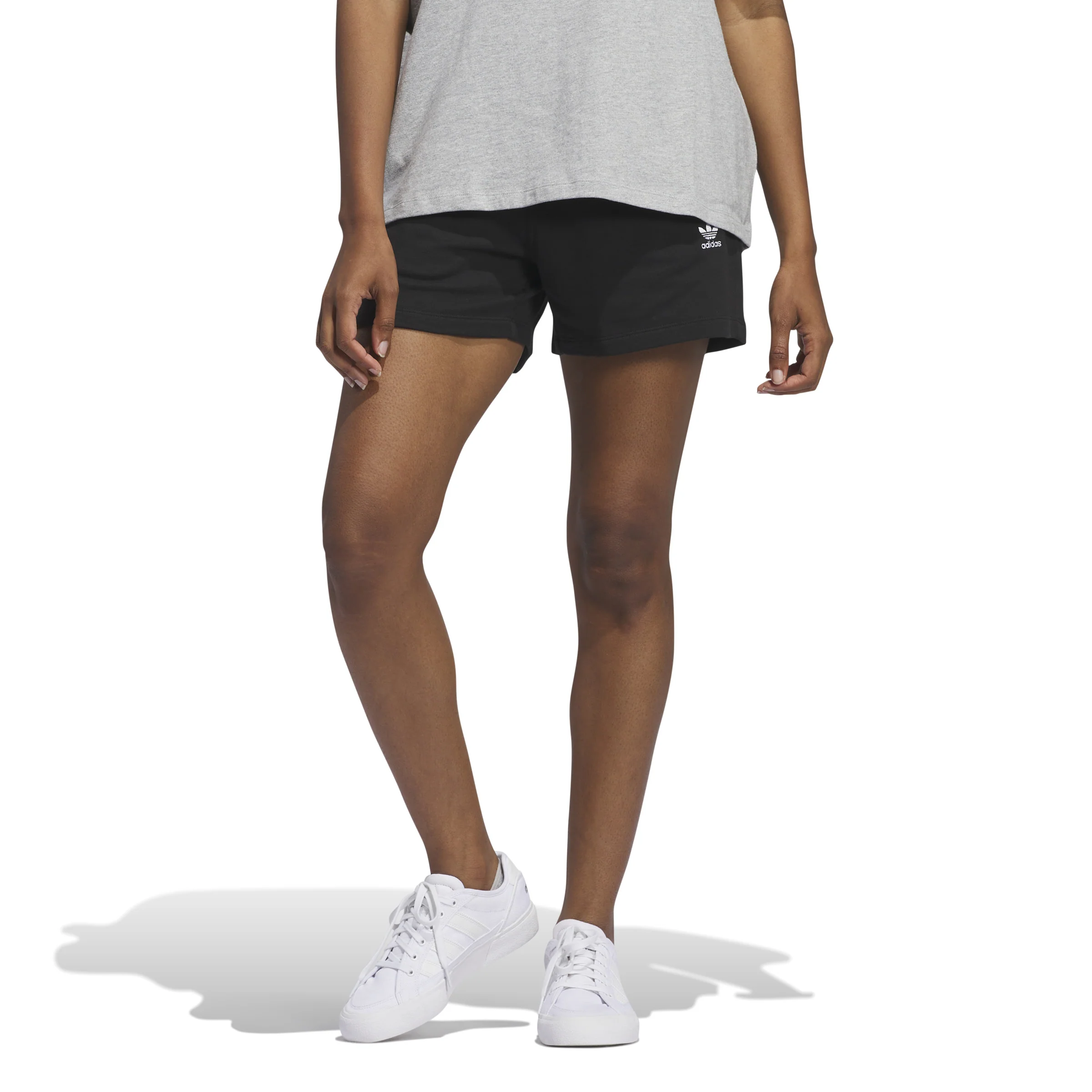 adidas Womens Essentials French Terry Shorts - Image 2