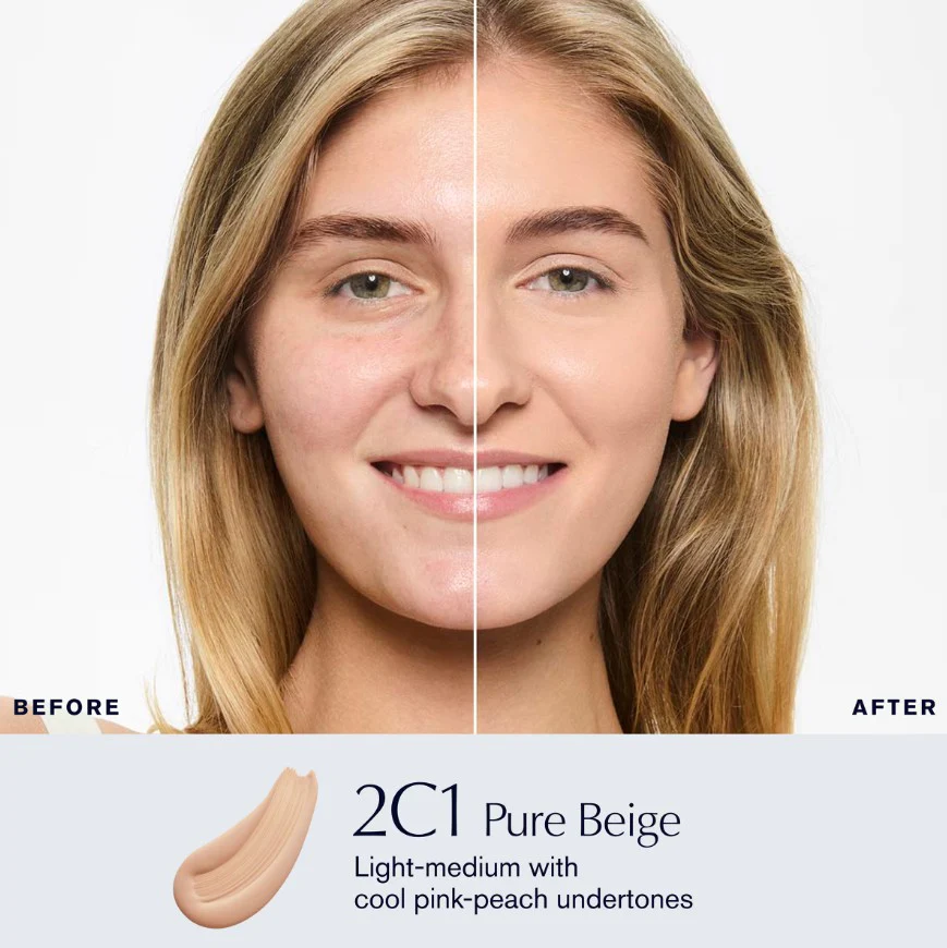 Estee Lauder Double Wear Stay-in-Place Longwear Matte Foundation - 2C1 Pure Beige - Image 3