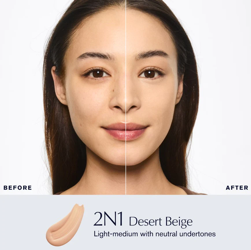 Estee Lauder Double Wear Stay-in-Place Longwear Matte Foundation - 2N1 Desert Beige - Image 3