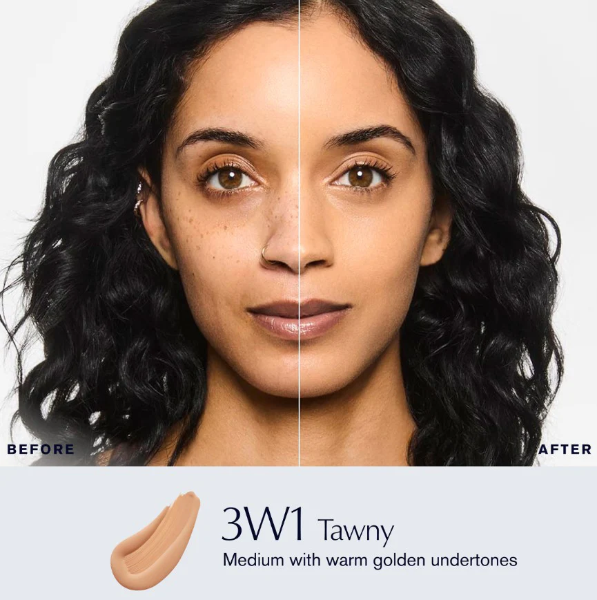 Estee Lauder Double Wear Stay-in-Place Longwear Matte Foundation - 3W1 Tawny - Image 3