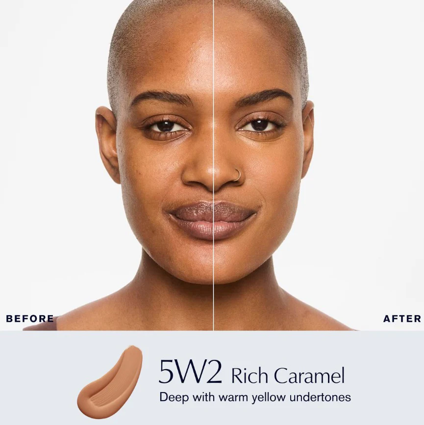 Estee Lauder Double Wear Stay-in-Place Longwear Matte Foundation - 5W2 Rich Caramel - Image 3