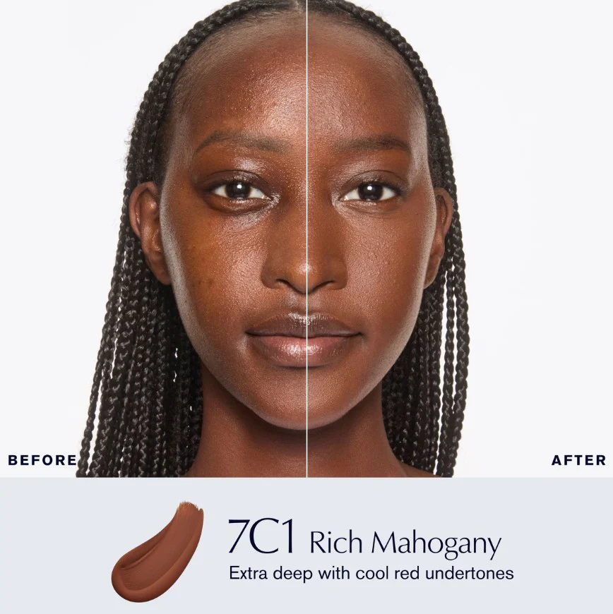 Estee Lauder Double Wear Stay-in-Place Longwear Matte Foundation - 7C1 Rich Mahogany - Image 3