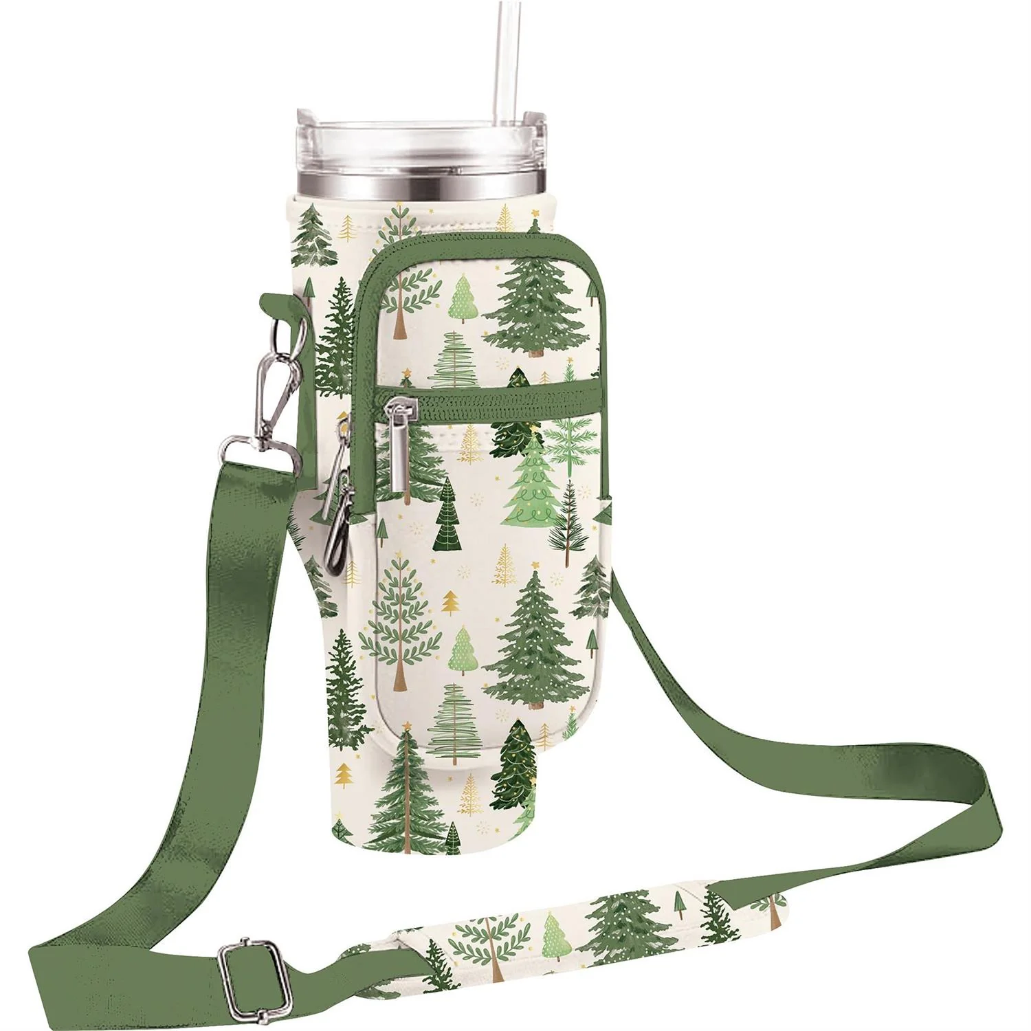 Evergreen Shades of Green Canyon Cup Carrier