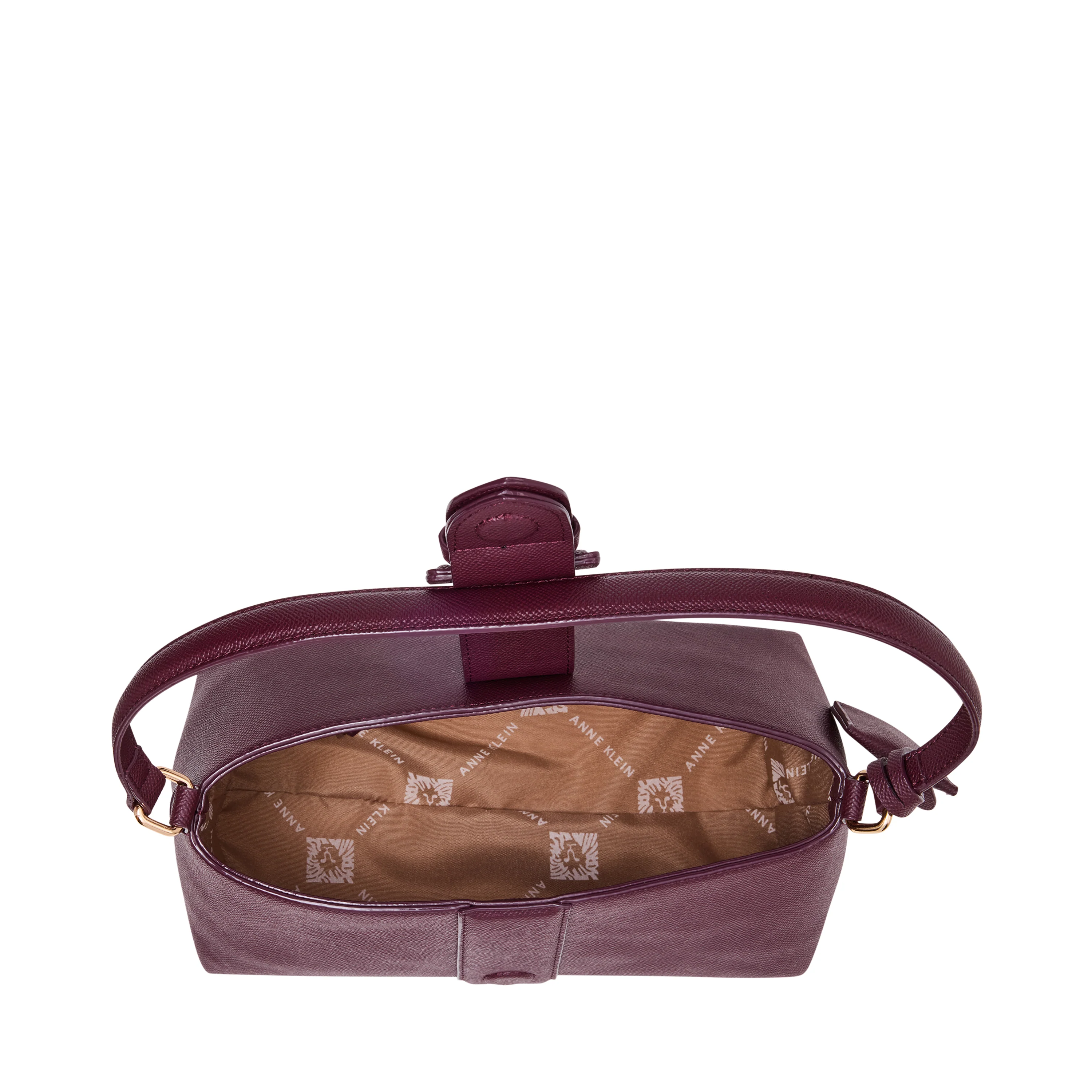 Anne Klein Covered Buckle Shoulder Handbag - Image 4