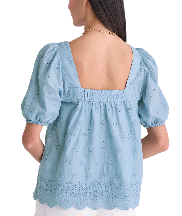 Vineyard Vines Womens Serena Eyelet Top - Image 5