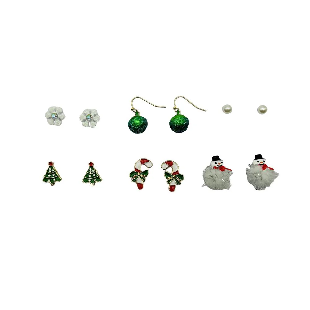 Just Joyful Holiday Earrings - 6 pieces