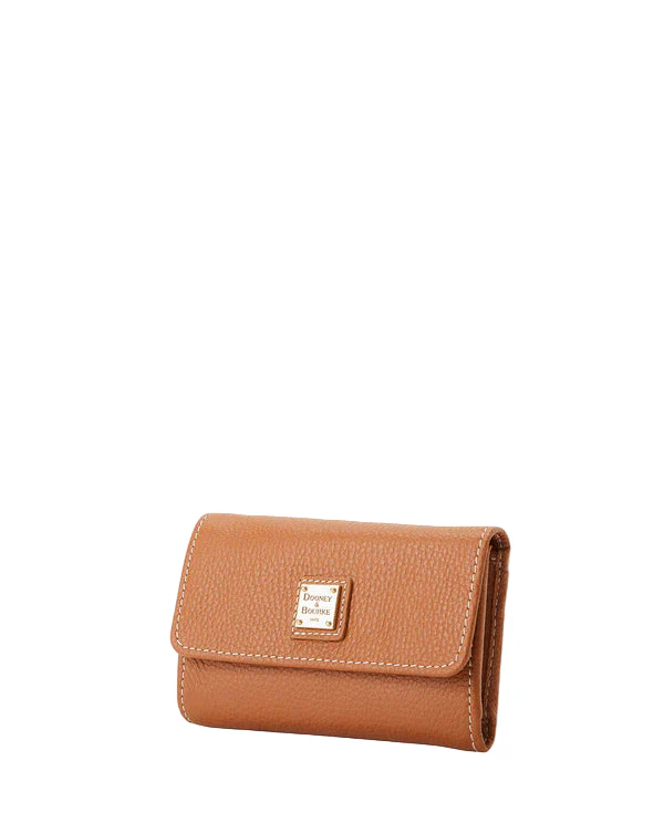 Dooney & Bourke Lucca Leather Flap Wallet - Image 2