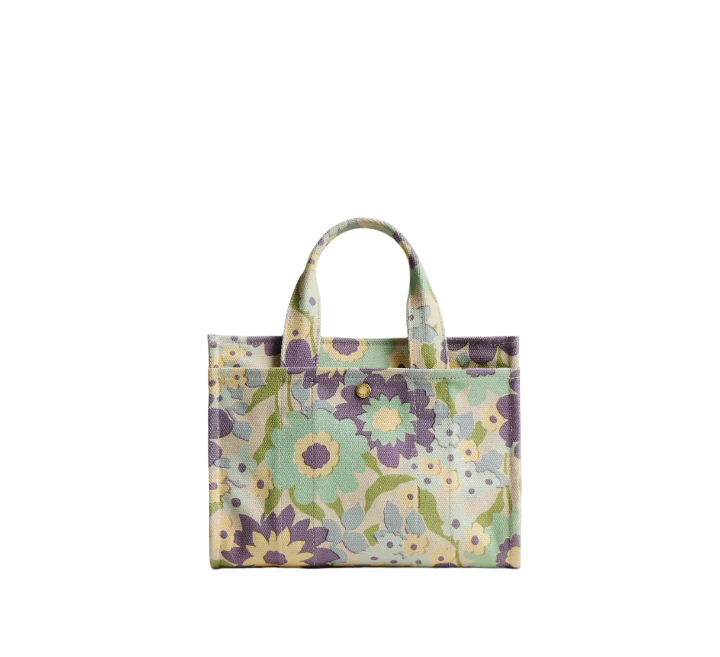 Coach Cargo 26 Floral Print Tote Handbag - Image 3
