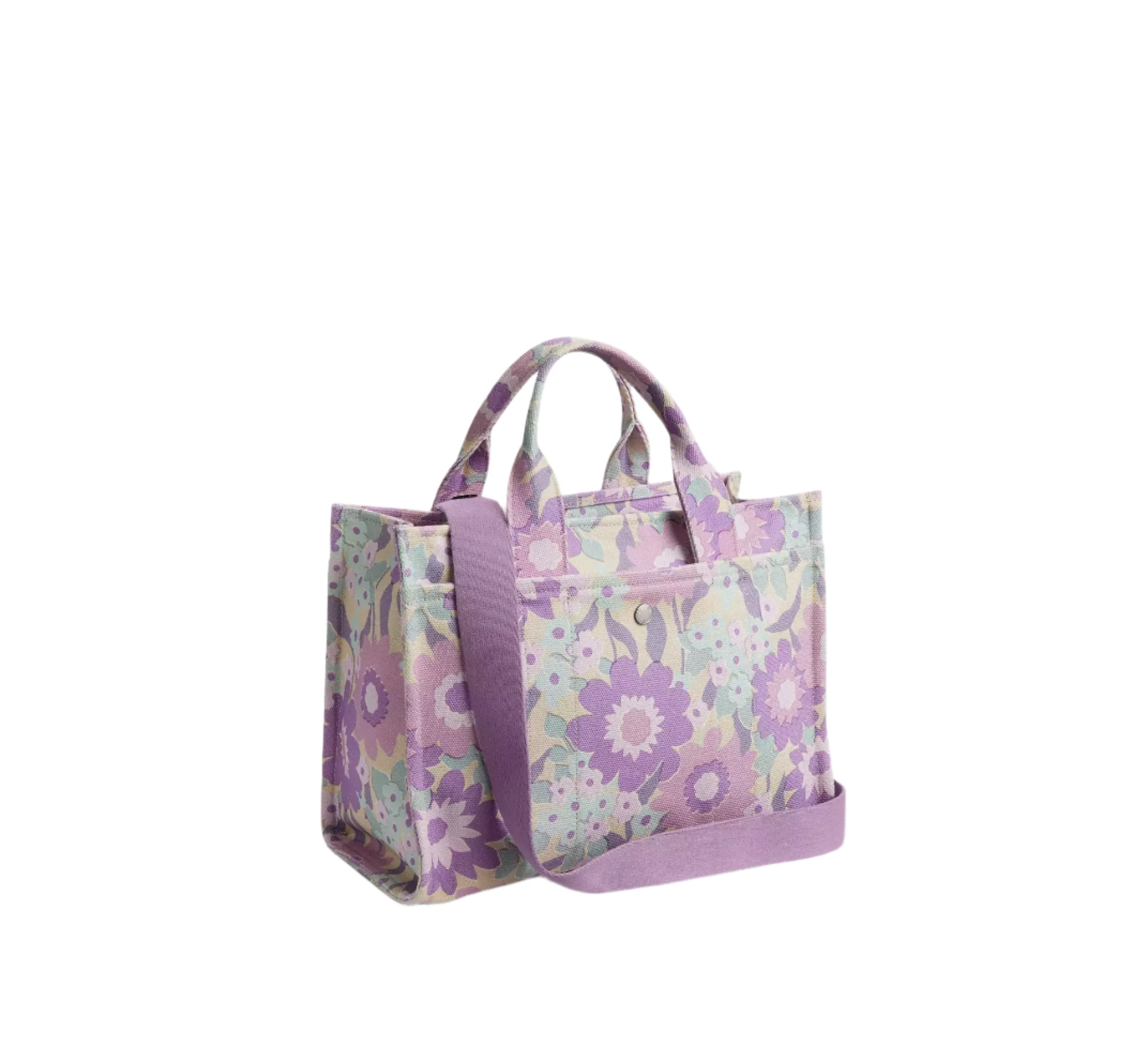 Coach Cargo Floral Print Tote Handbag - Image 2