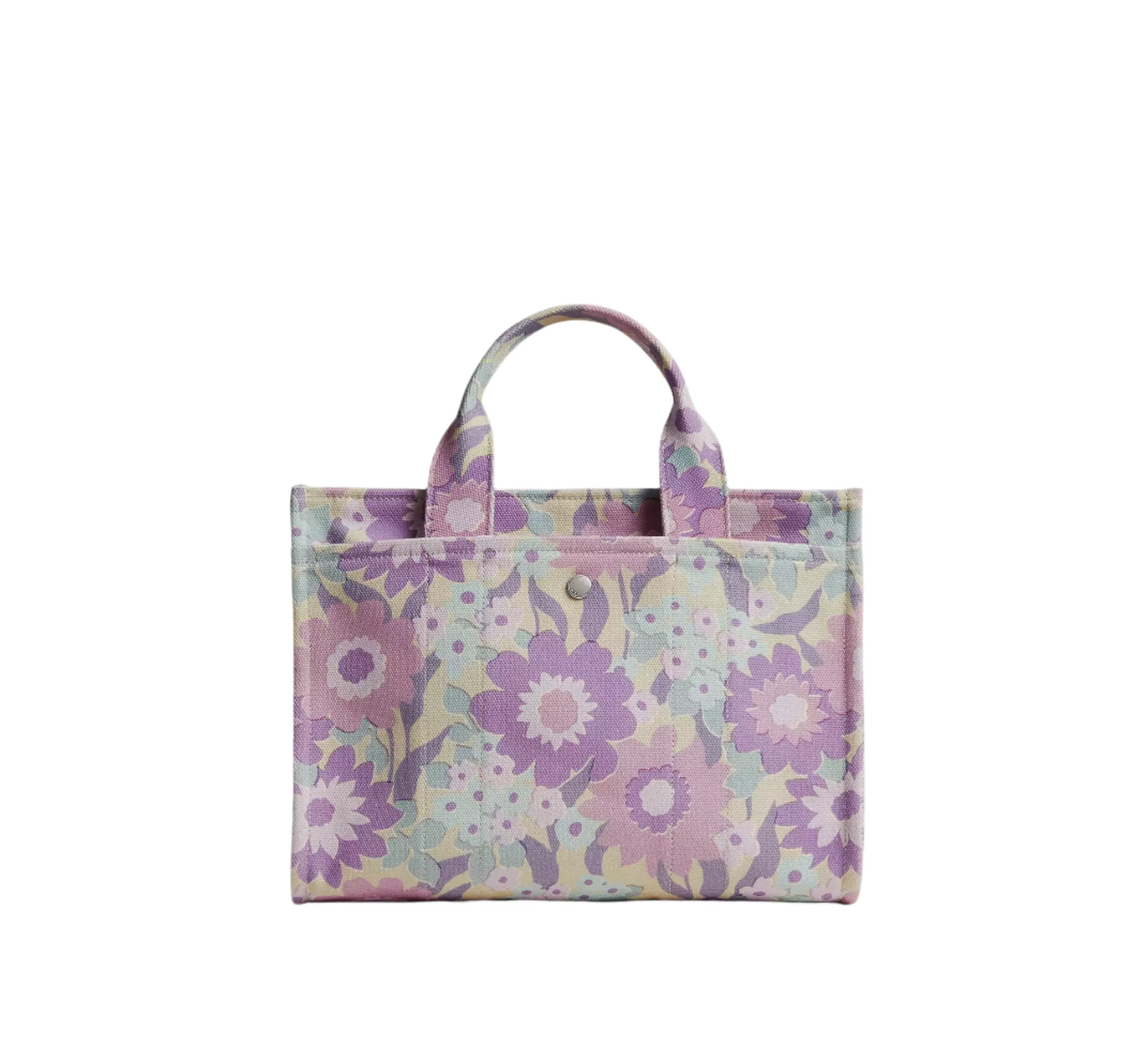 Coach Cargo Floral Print Tote Handbag - Image 3